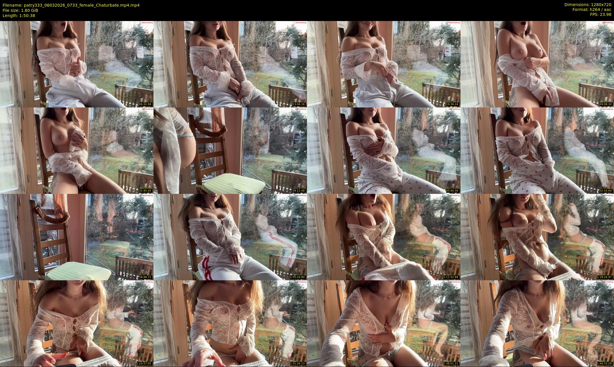 patry333 — 111 minute Chaturbate female cam show recording, 720p, Mar 6, 2026
