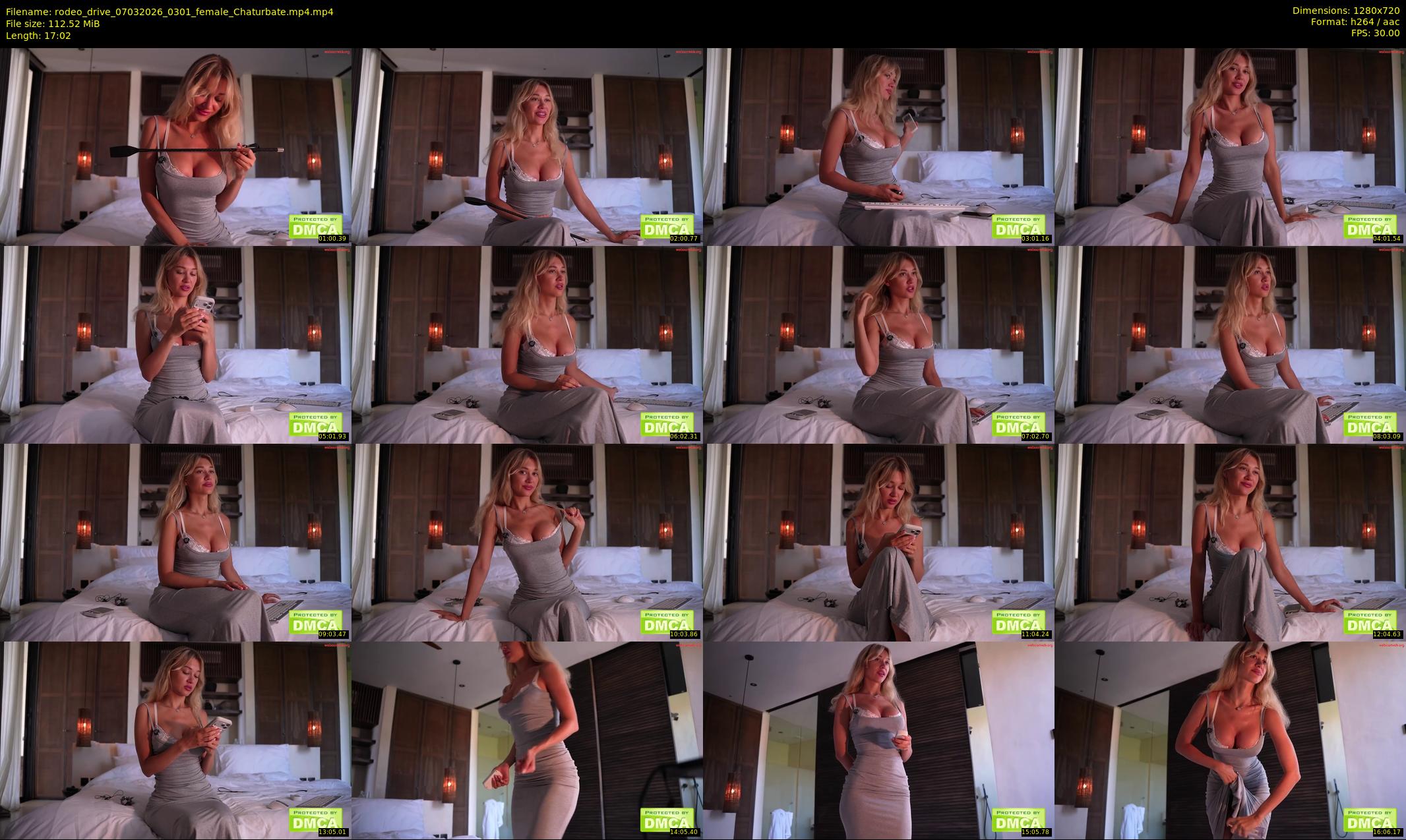 rodeo_drive — 18 minute Chaturbate female cam show recording, 720p, Mar 7, 2026