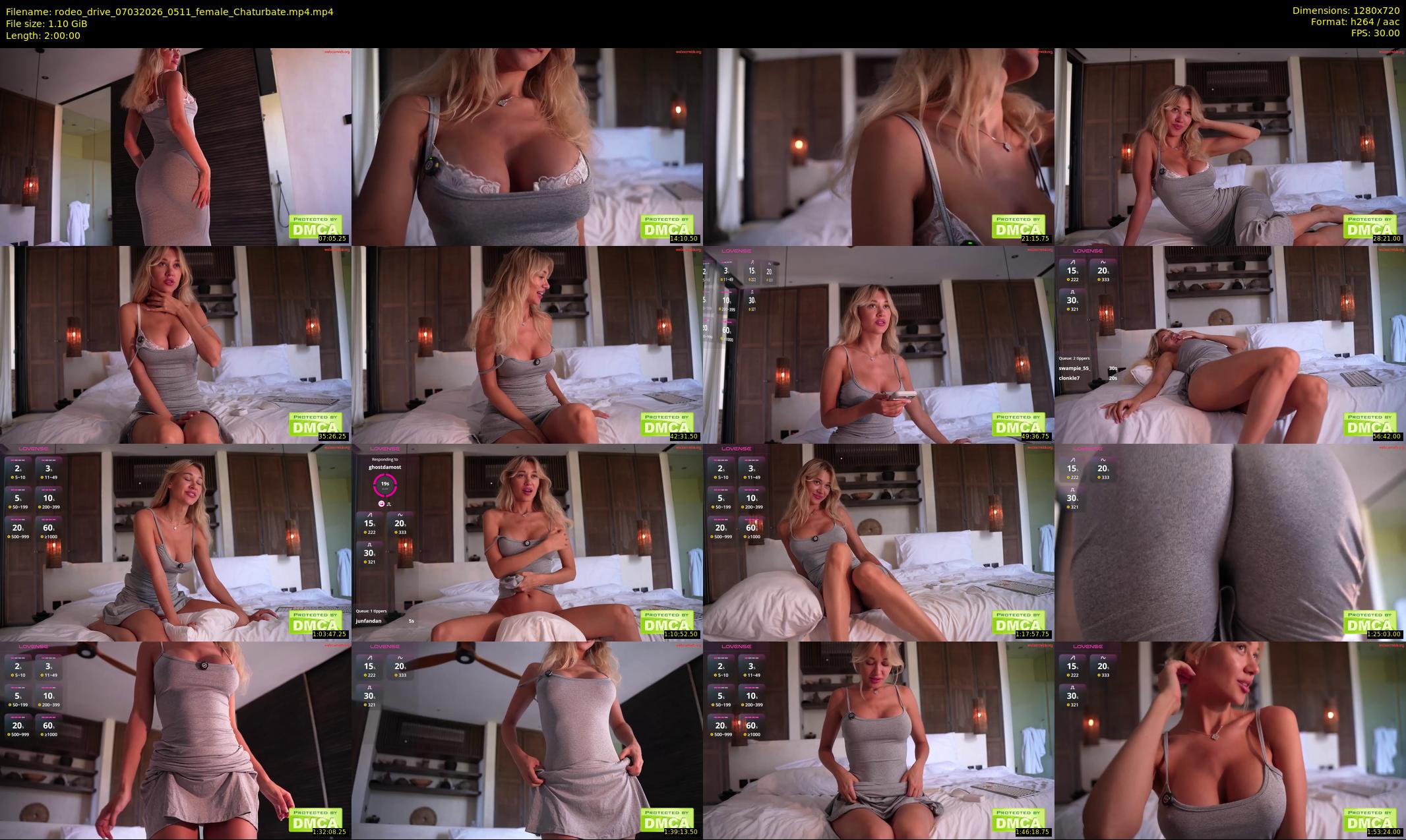 rodeo_drive — 120 minute Chaturbate female cam show recording, 720p, Mar 7, 2026