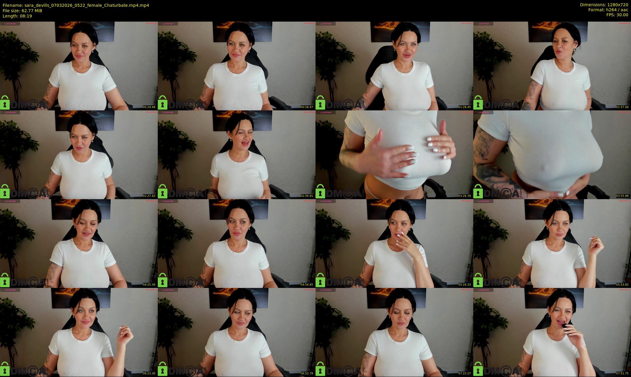 sara_devills — 9 minute Chaturbate female cam show recording, 720p, Mar 7, 2026