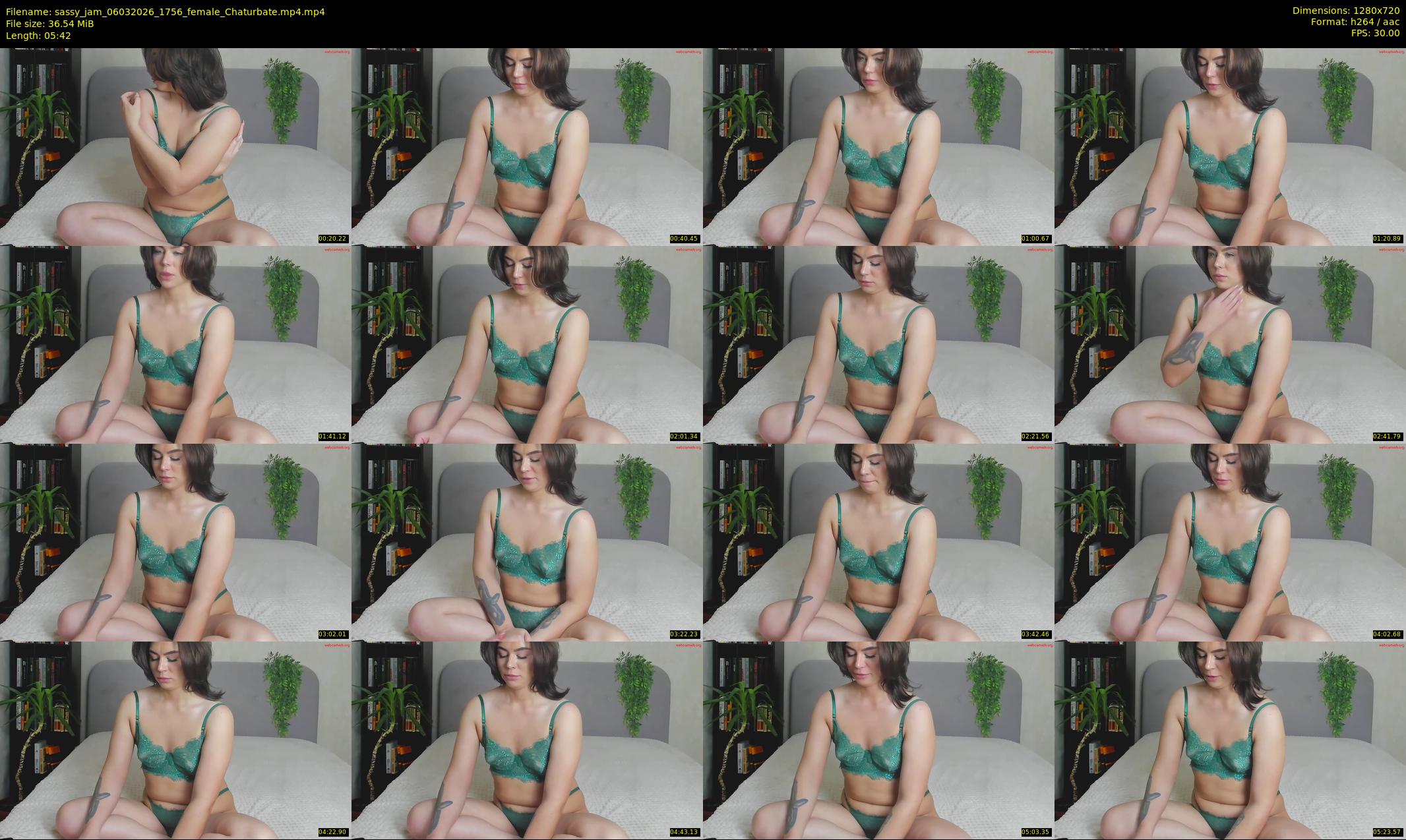 sassy_jam — 6 minute Chaturbate female cam show recording, 720p, Mar 6, 2026