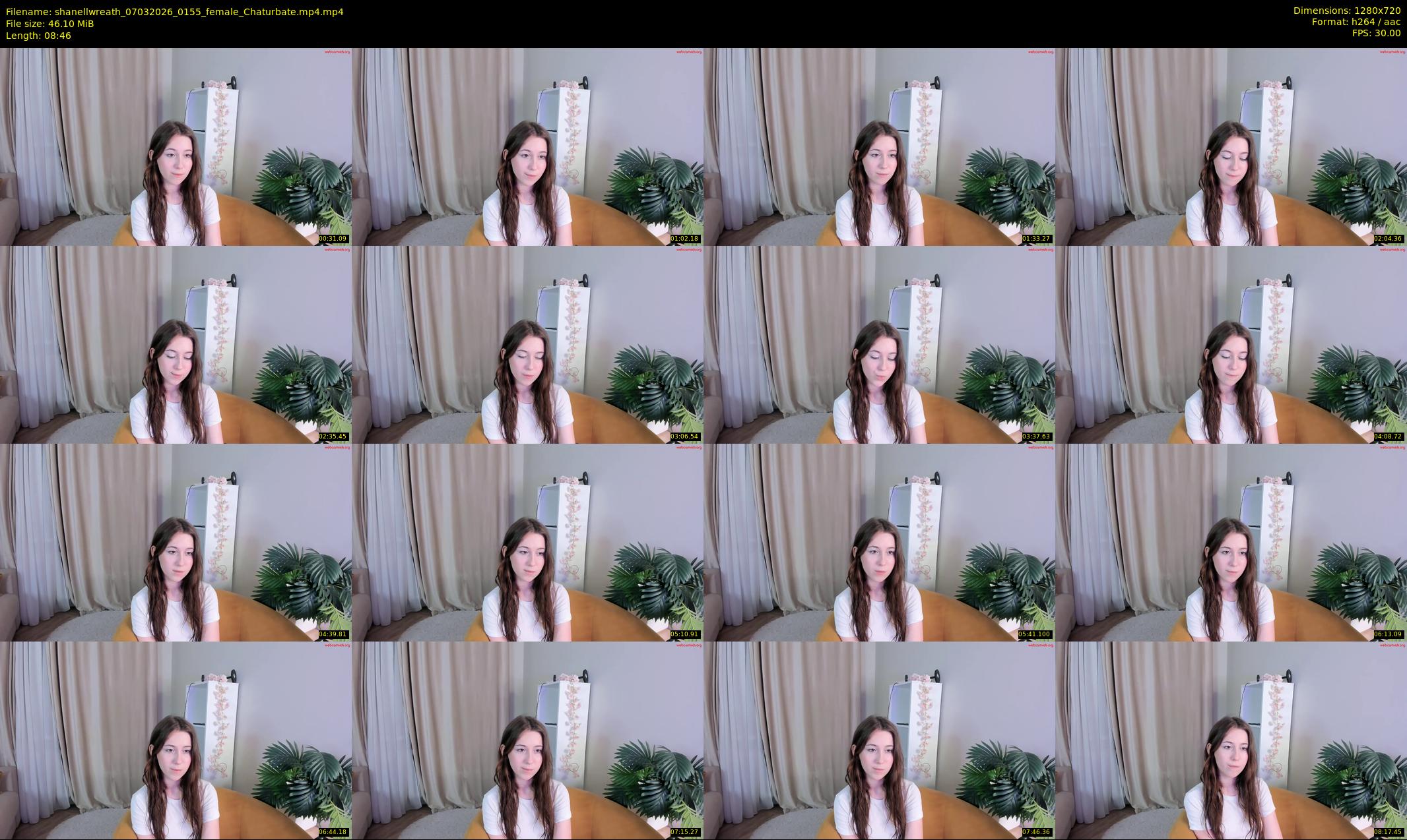 shanellwreath — 9 minute Chaturbate female cam show recording, 720p, Mar 7, 2026