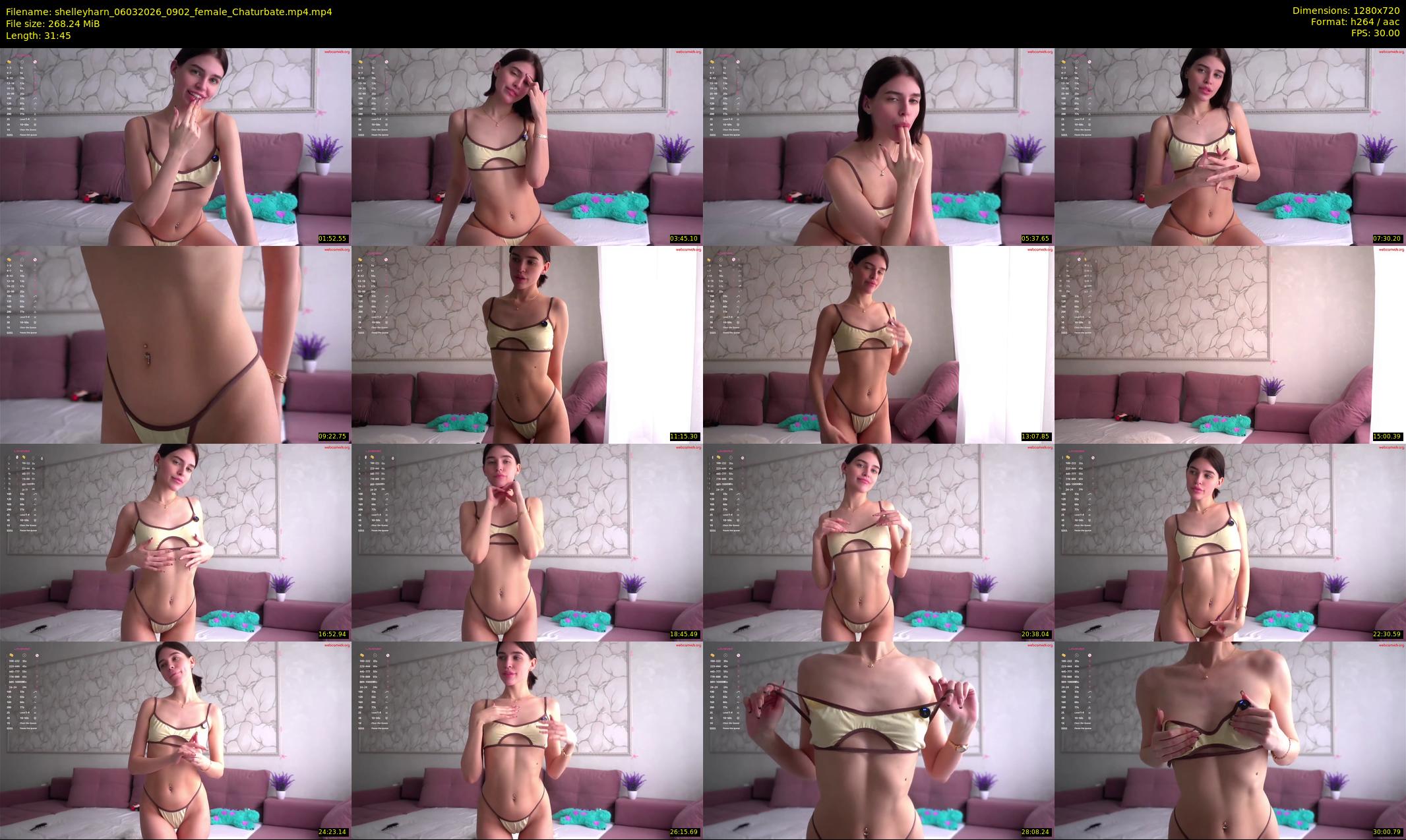 shelleyharn — 32 minute Chaturbate female cam show recording, 720p, Mar 6, 2026