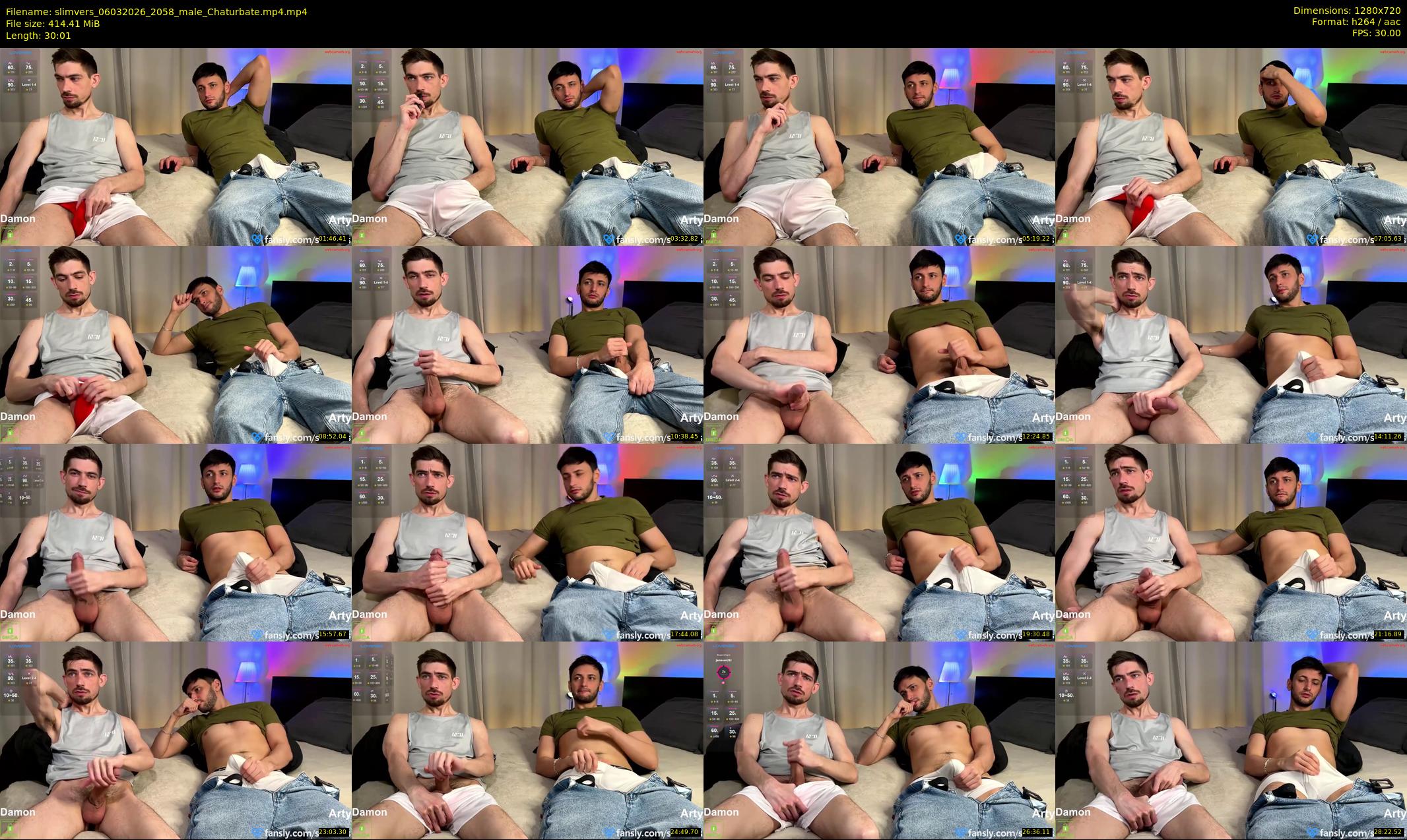 slimvers — 31 minute Chaturbate male cam show recording, 720p, Mar 6, 2026