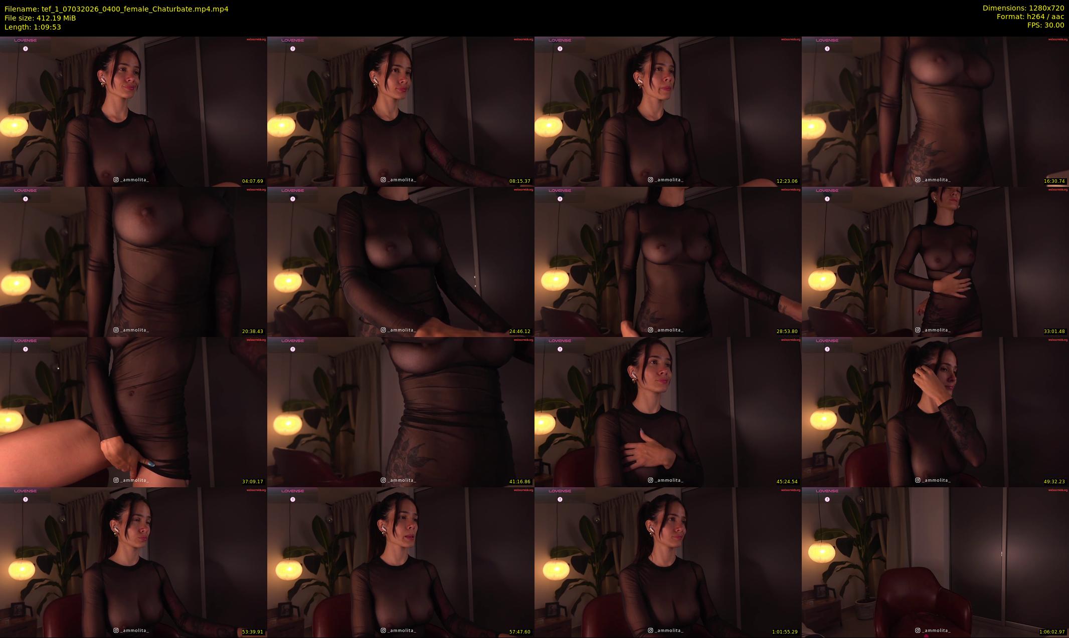 tef_1 — 70 minute Chaturbate female cam show recording, 720p, Mar 7, 2026