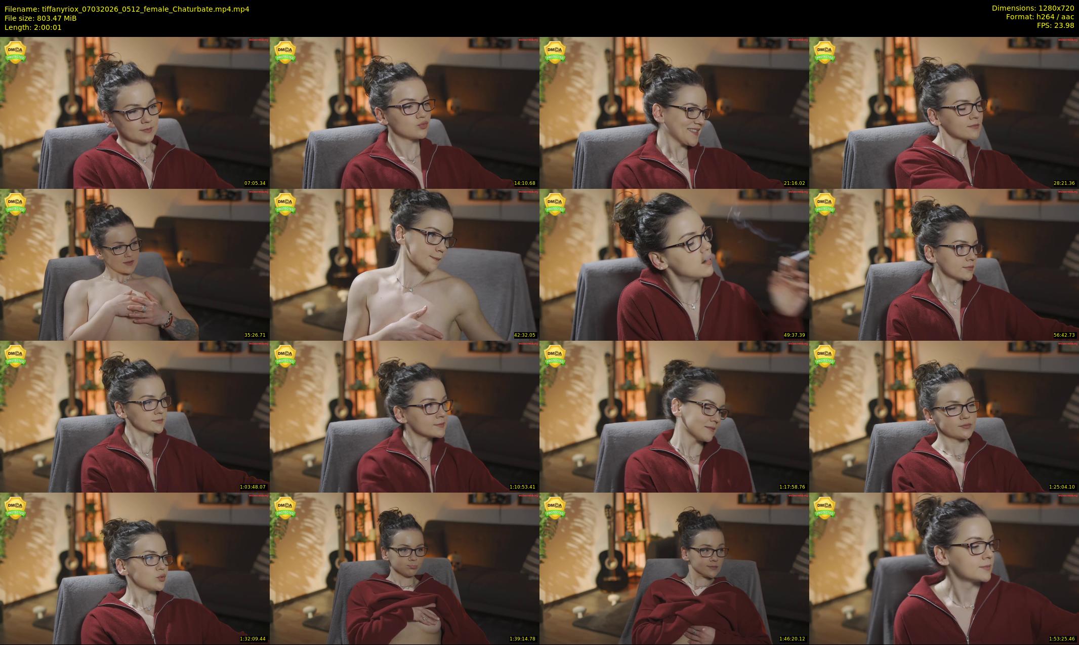 tiffanyriox — 121 minute Chaturbate female cam show recording, 720p, Mar 7, 2026