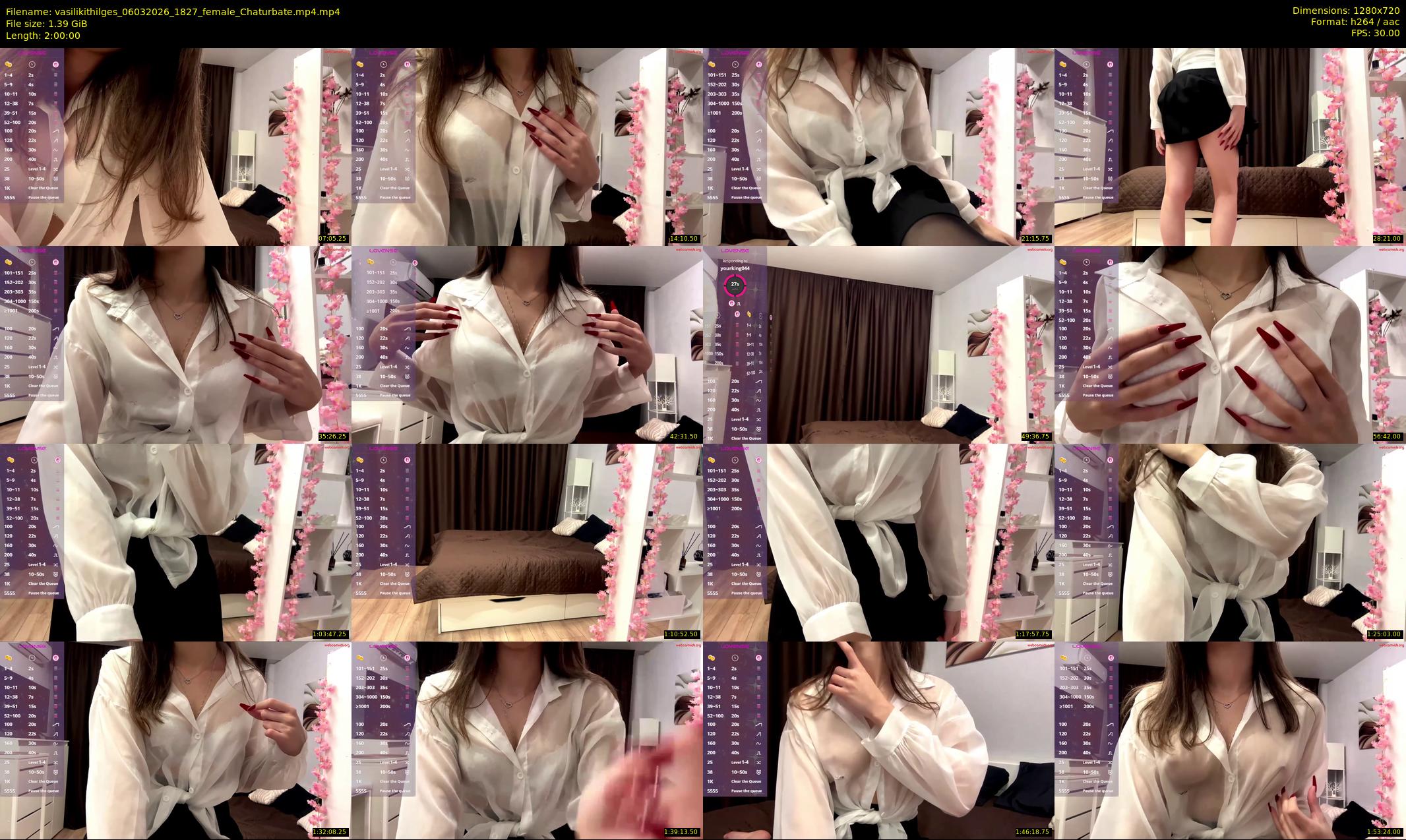 vasilikithilges — 120 minute Chaturbate female cam show recording, 720p, Mar 6, 2026