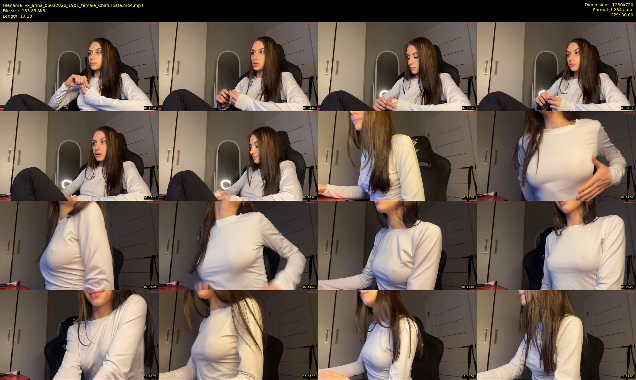 vx_arina — 14 minute Chaturbate female cam show recording, 720p, Mar 6, 2026