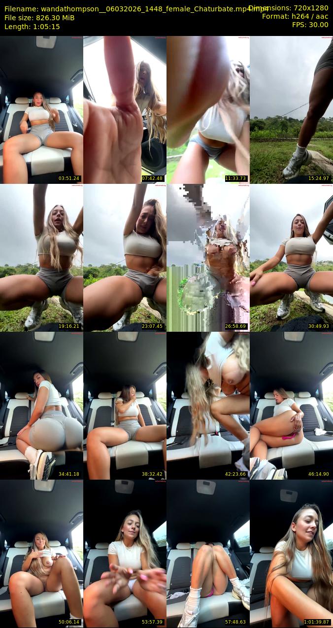wandathompson_ — 66 minute Chaturbate female cam show recording, 1080p, Mar 6, 2026