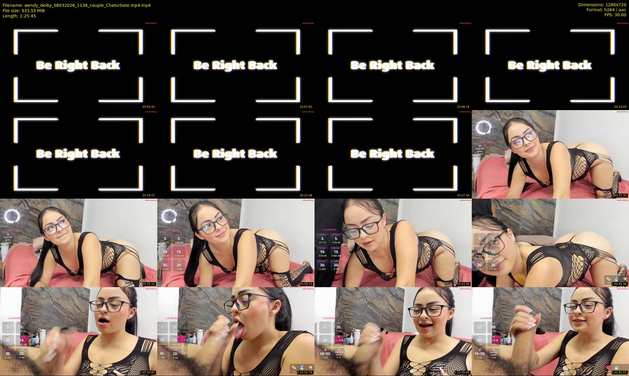 wendy_deiby — 86 minute Chaturbate couple cam show recording, 720p, Mar 6, 2026