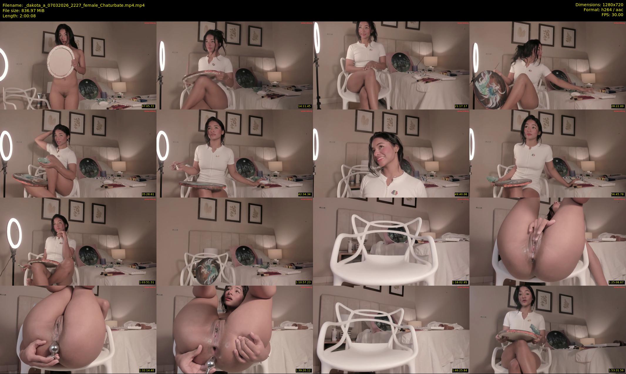 _dakota_a — 121 minute Chaturbate female cam show recording, 720p, Mar 7, 2026