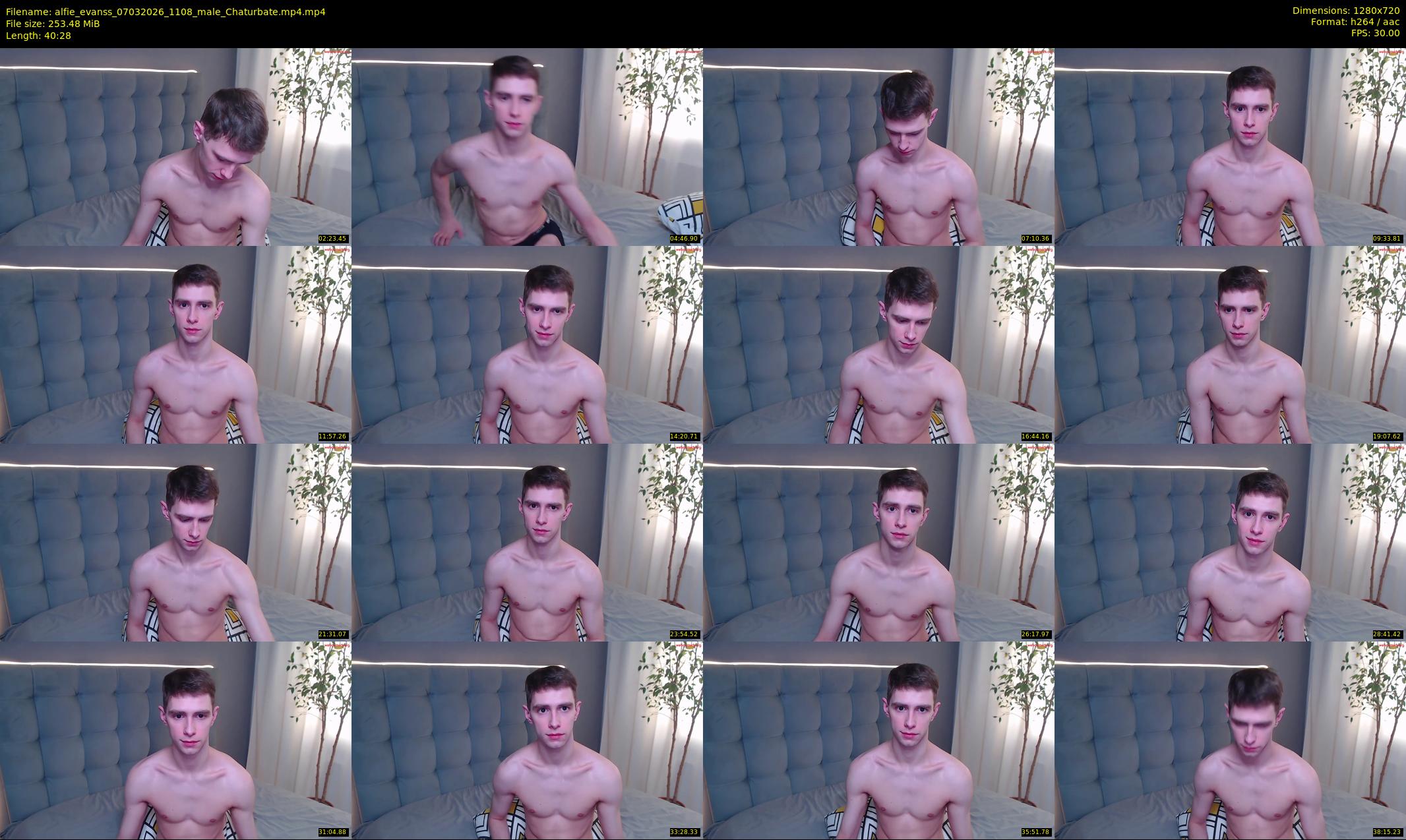 alfie_evanss — 41 minute Chaturbate male cam show recording, 720p, Mar 7, 2026