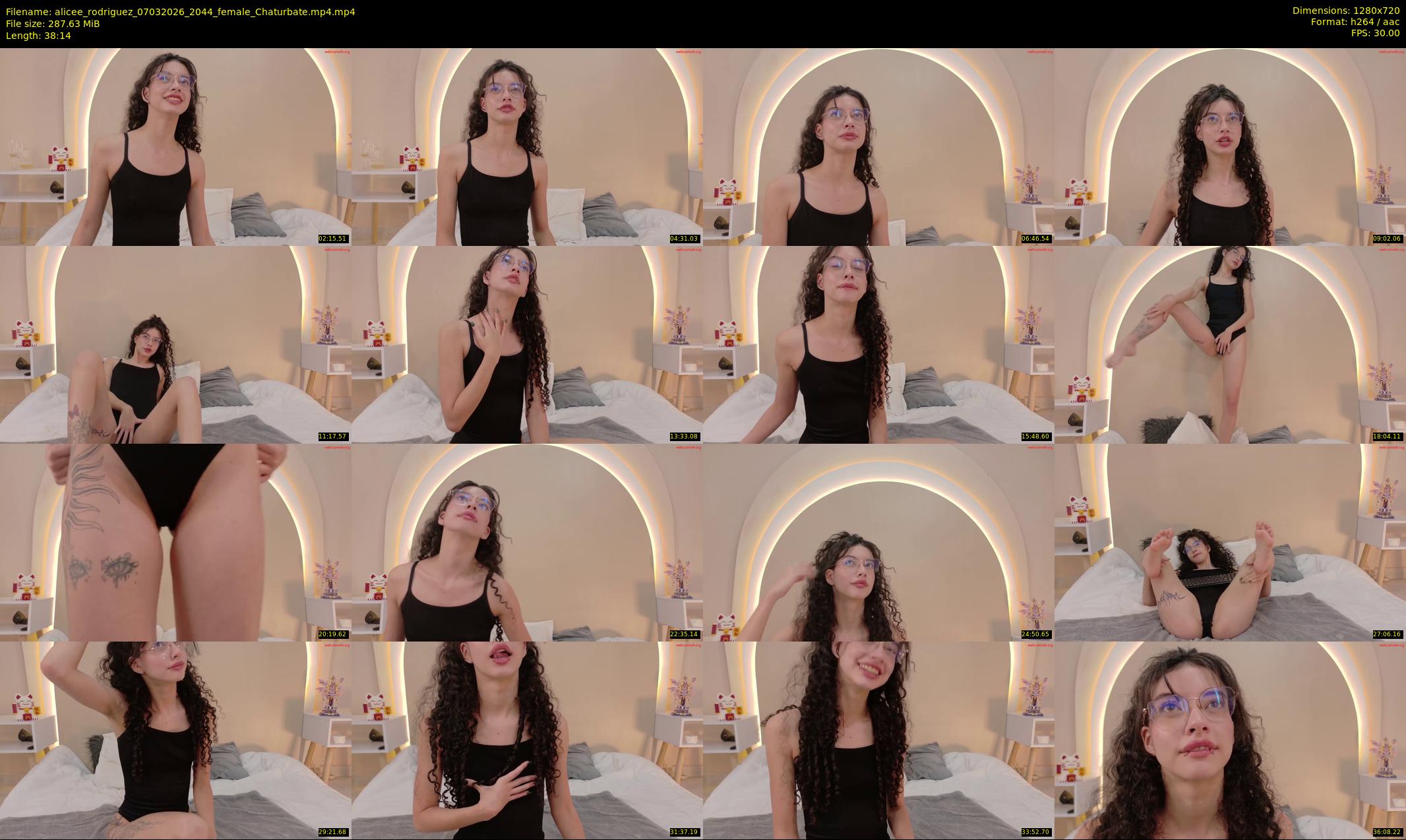 alicee_rodriguez — 39 minute Chaturbate female cam show recording, 720p, Mar 7, 2026