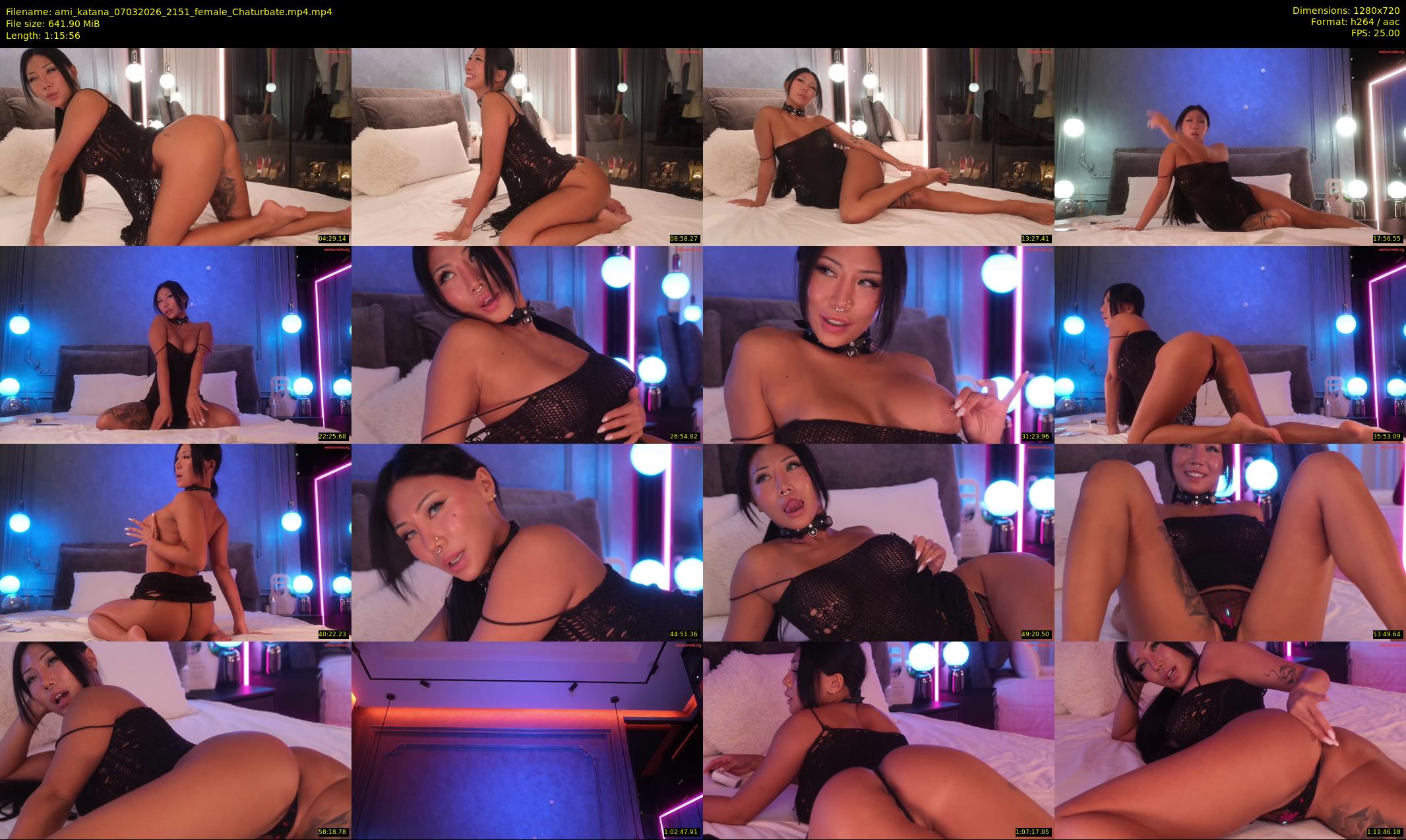 ami_katana — 76 minute Chaturbate female cam show recording, 720p, Mar 7, 2026