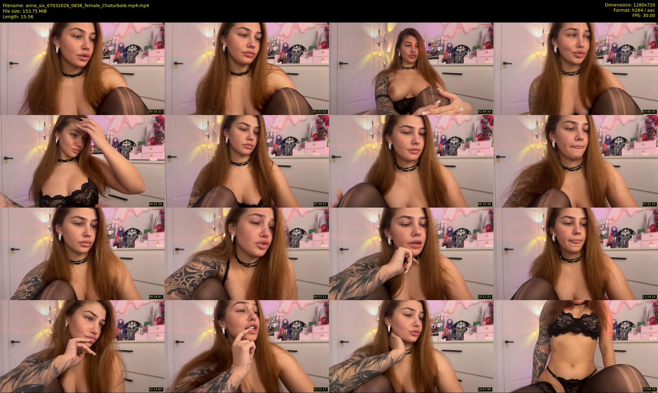 anna_six — 16 minute Chaturbate female cam show recording, 720p, Mar 7, 2026