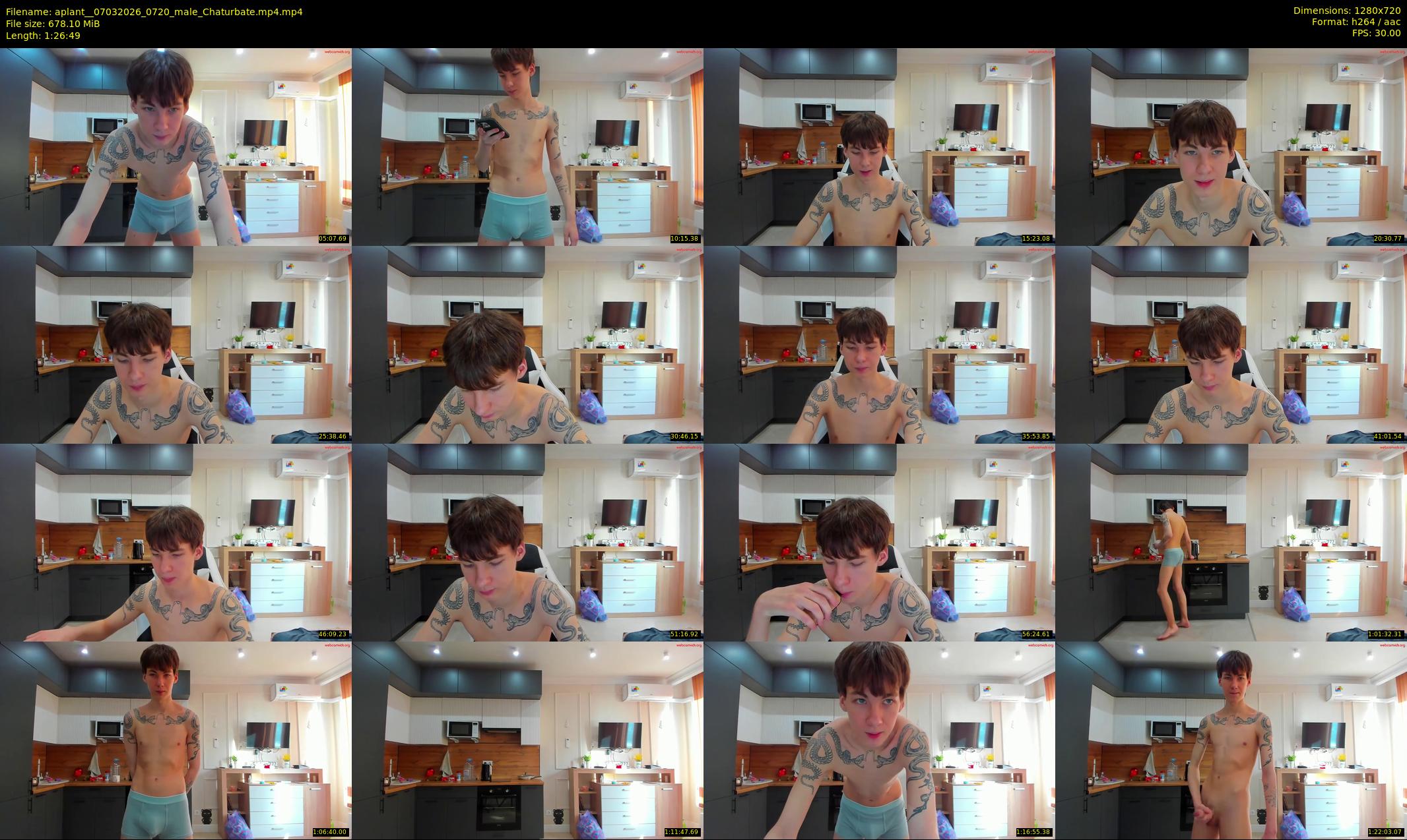 aplant_ — 87 minute Chaturbate male cam show recording, 720p, Mar 7, 2026