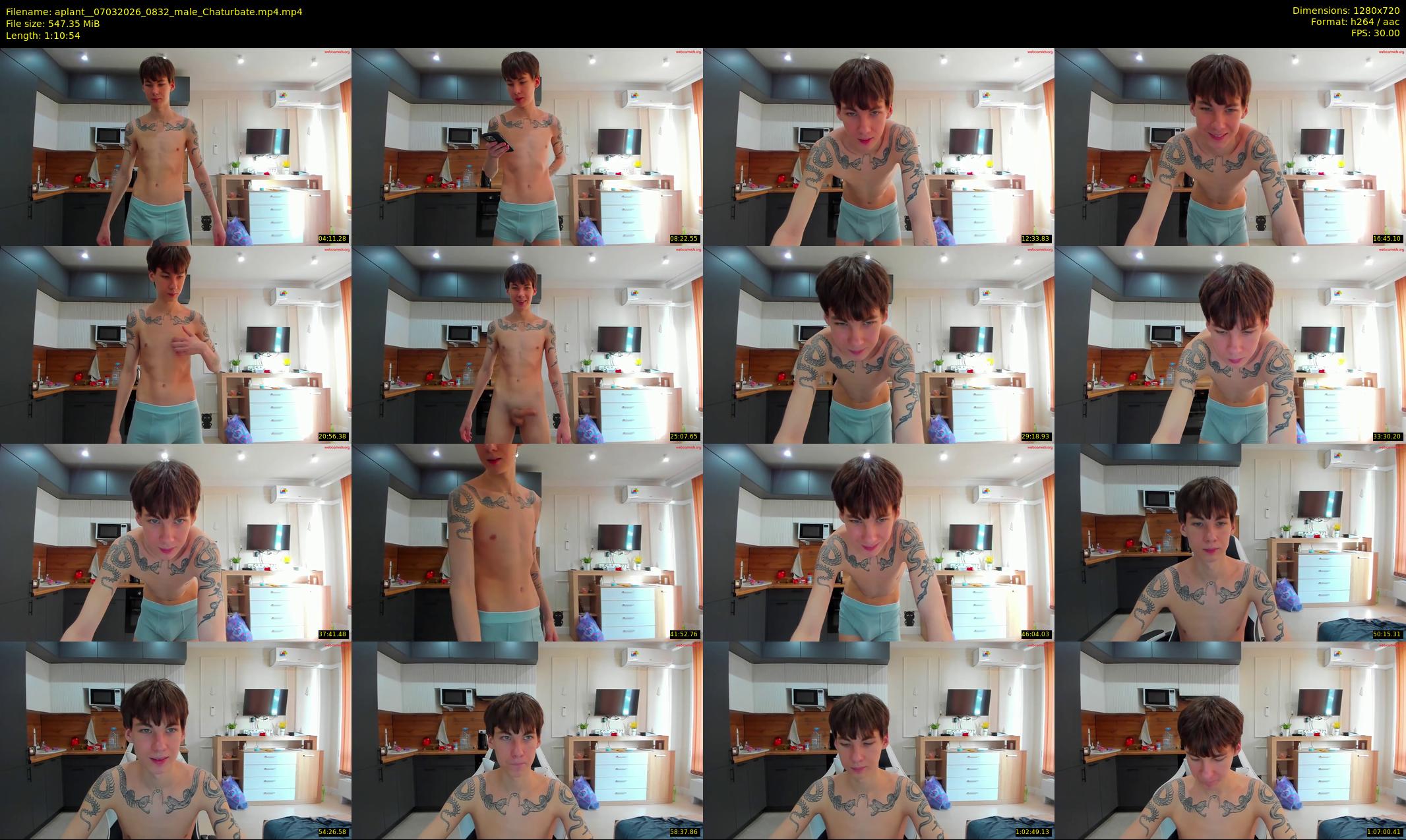 aplant_ — 71 minute Chaturbate male cam show recording, 720p, Mar 7, 2026