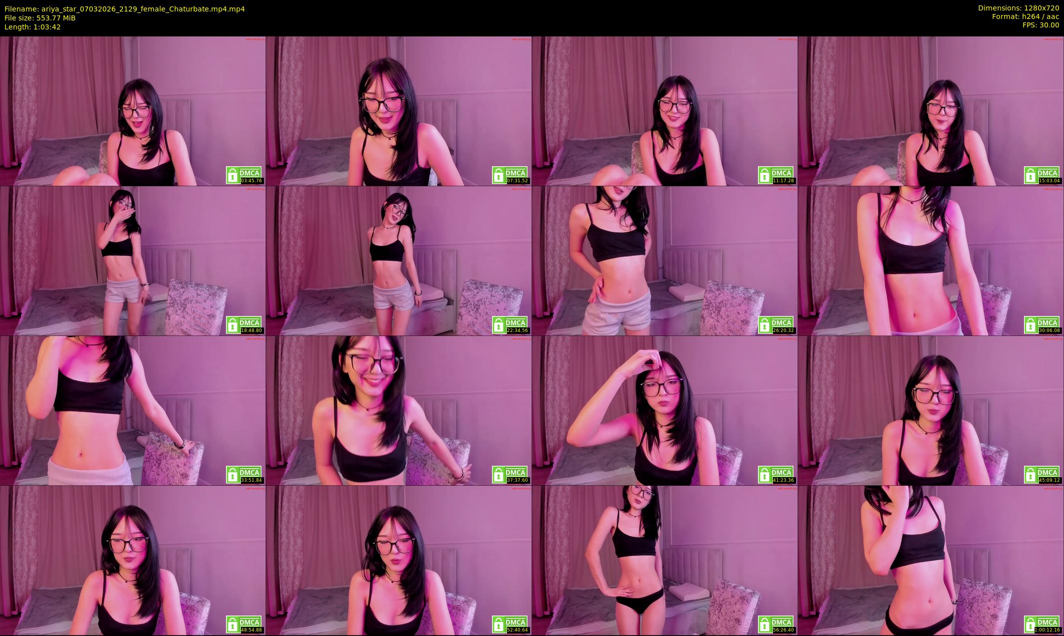 ariya_star — 64 minute Chaturbate female cam show recording, 720p, Mar 7, 2026