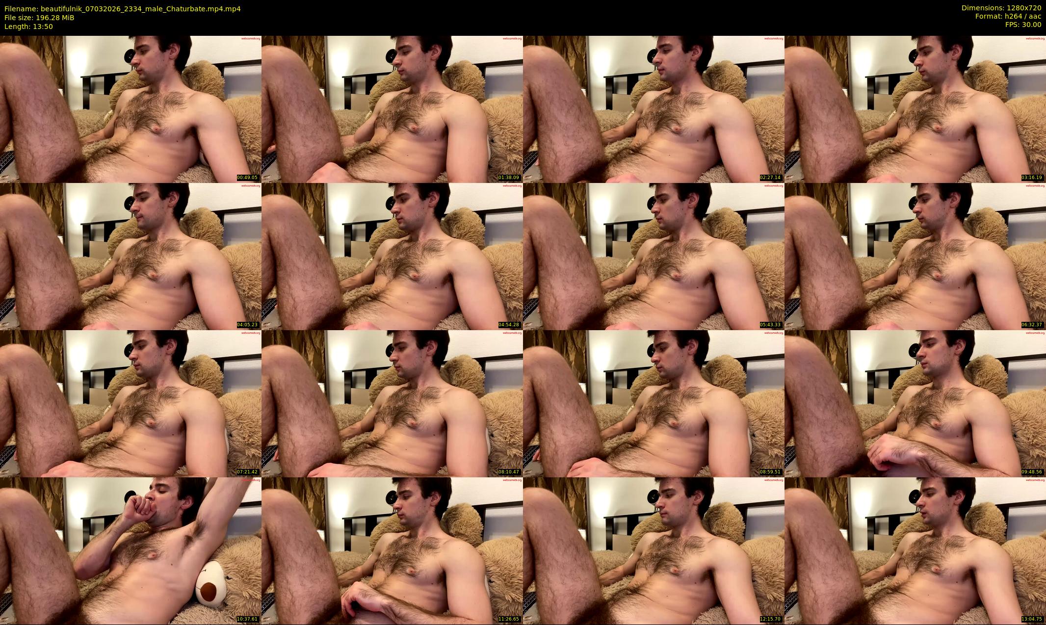 beautifulnik — 14 minute Chaturbate male cam show recording, 720p, Mar 7, 2026