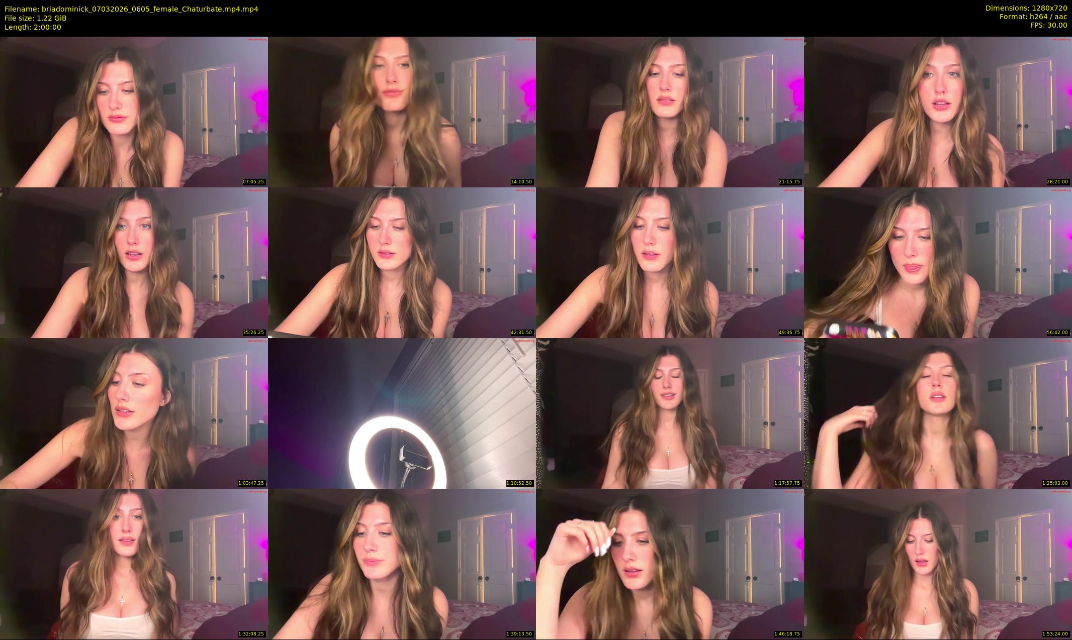briadominick — 120 minute Chaturbate couple cam show recording, 720p, Mar 7, 2026