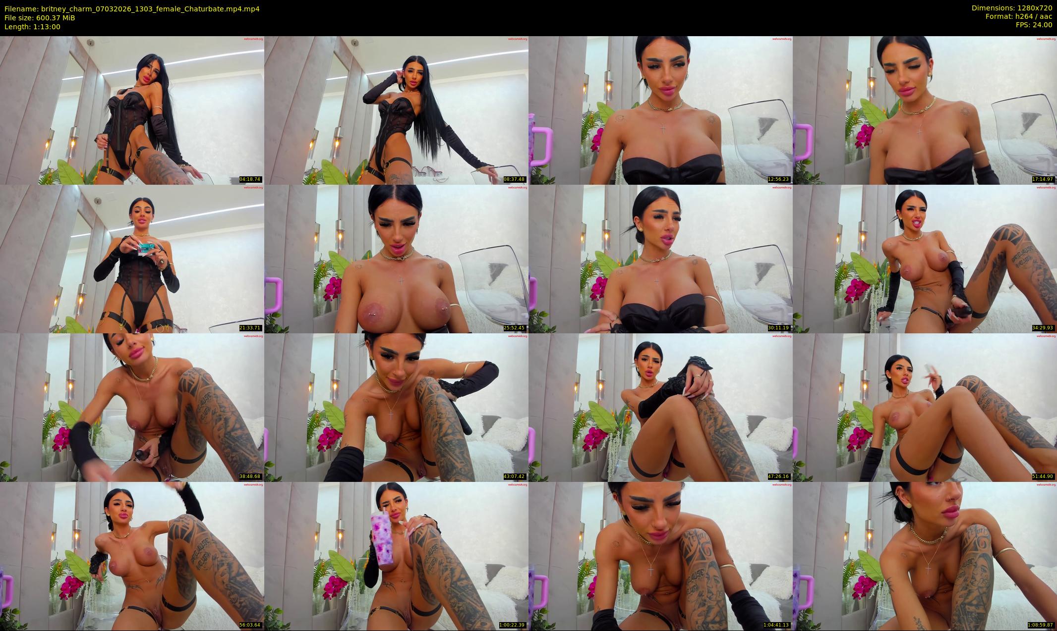 britney_charm — 73 minute Chaturbate female cam show recording, 720p, Mar 7, 2026