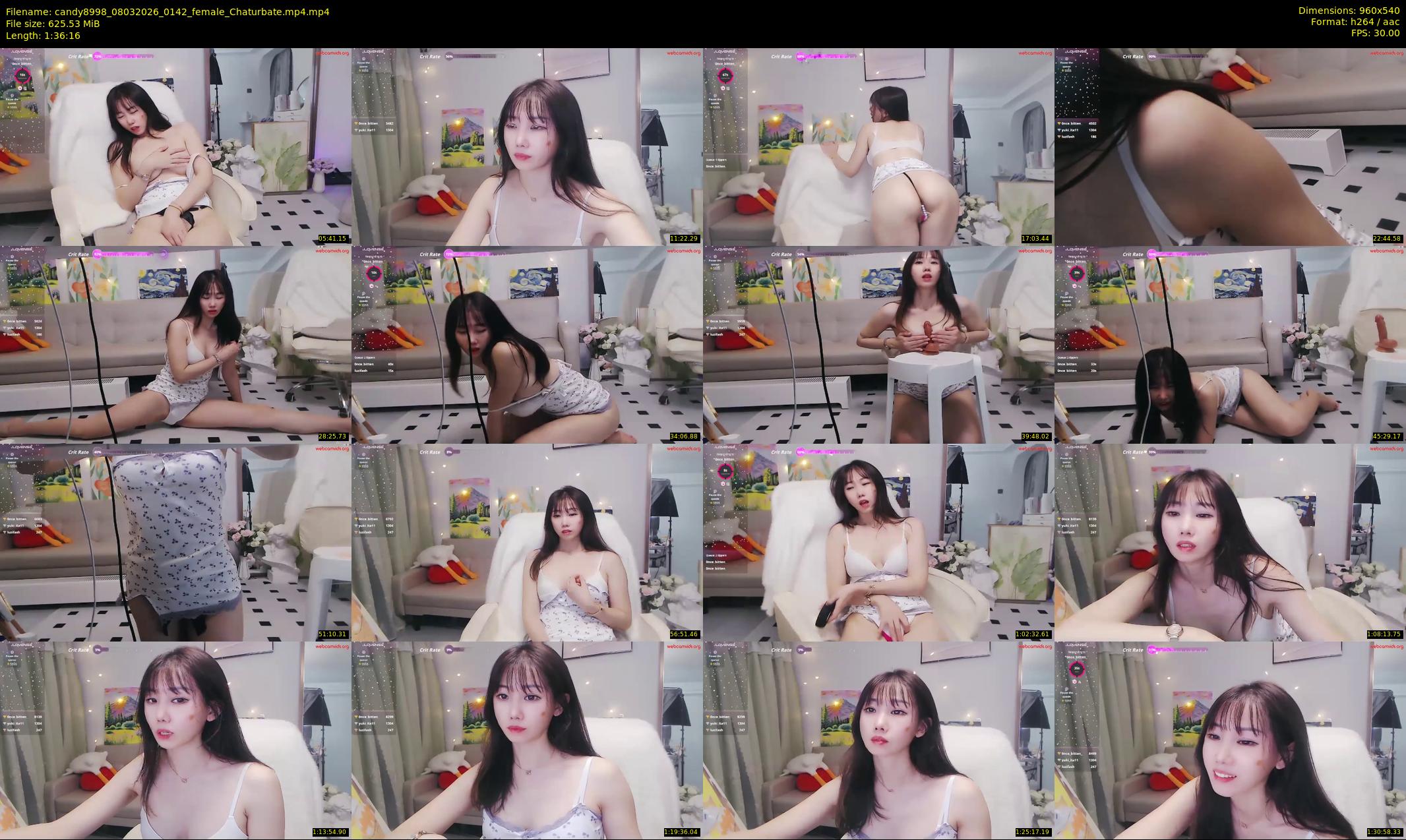 candy8998 — 97 minute Chaturbate female cam show recording, 480p, Mar 8, 2026