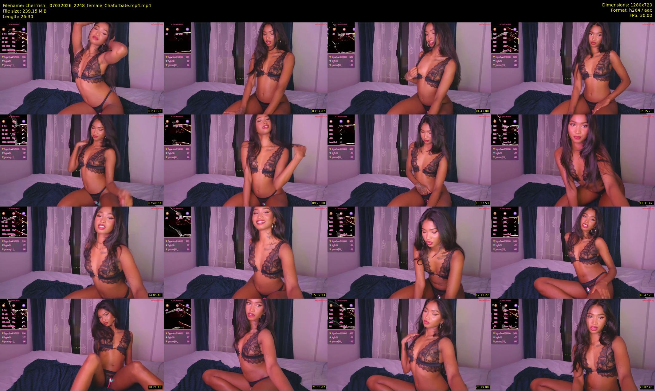 cherrrish_ — 27 minute Chaturbate female cam show recording, 720p, Mar 7, 2026