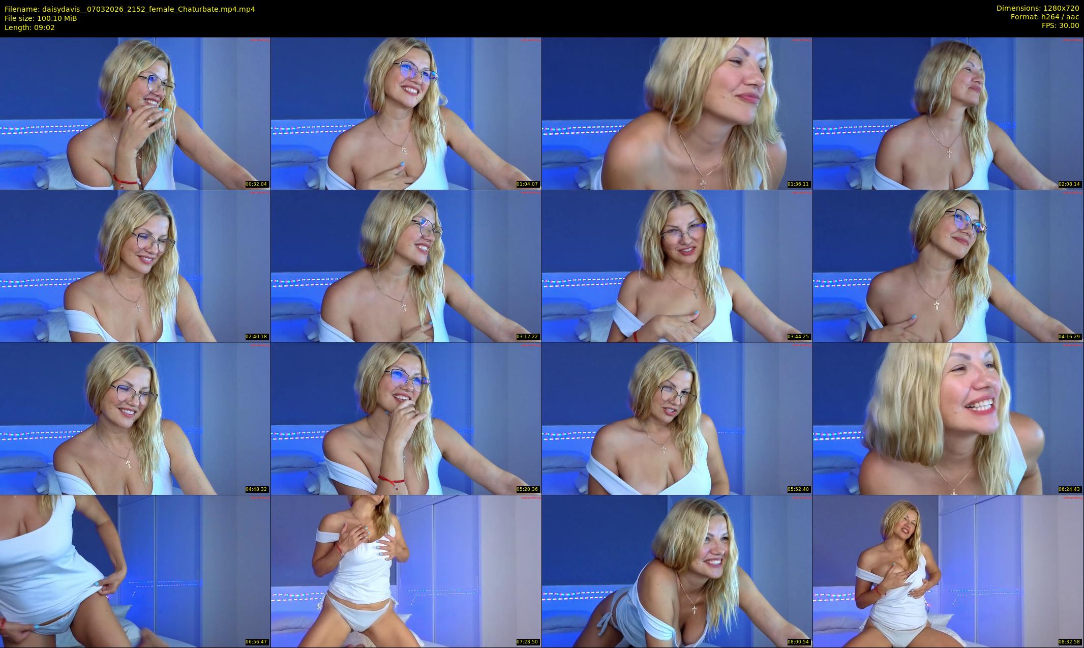 daisydavis_ — 10 minute Chaturbate female cam show recording, 720p, Mar 7, 2026