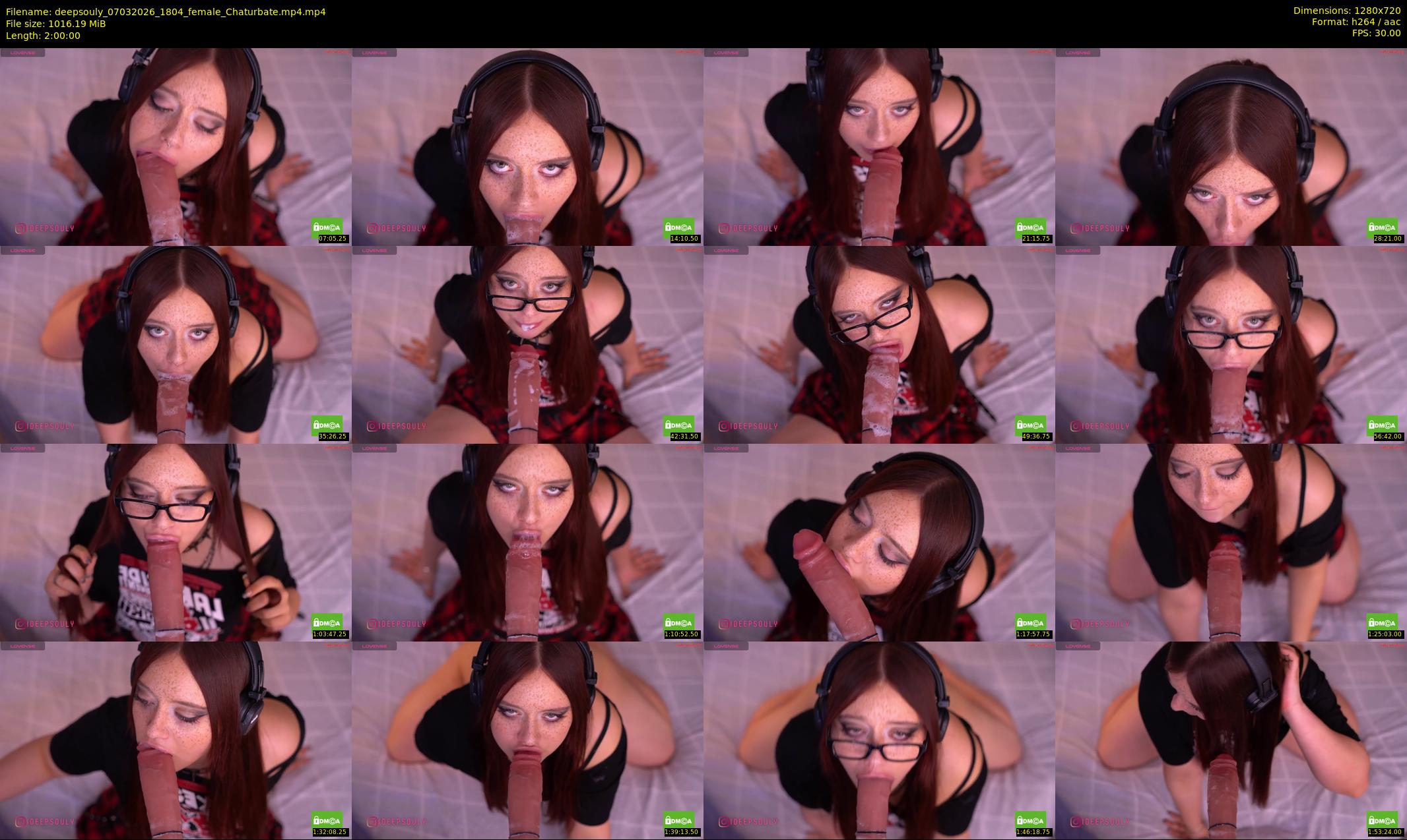 deepsouly — 120 minute Chaturbate female cam show recording, 720p, Mar 7, 2026