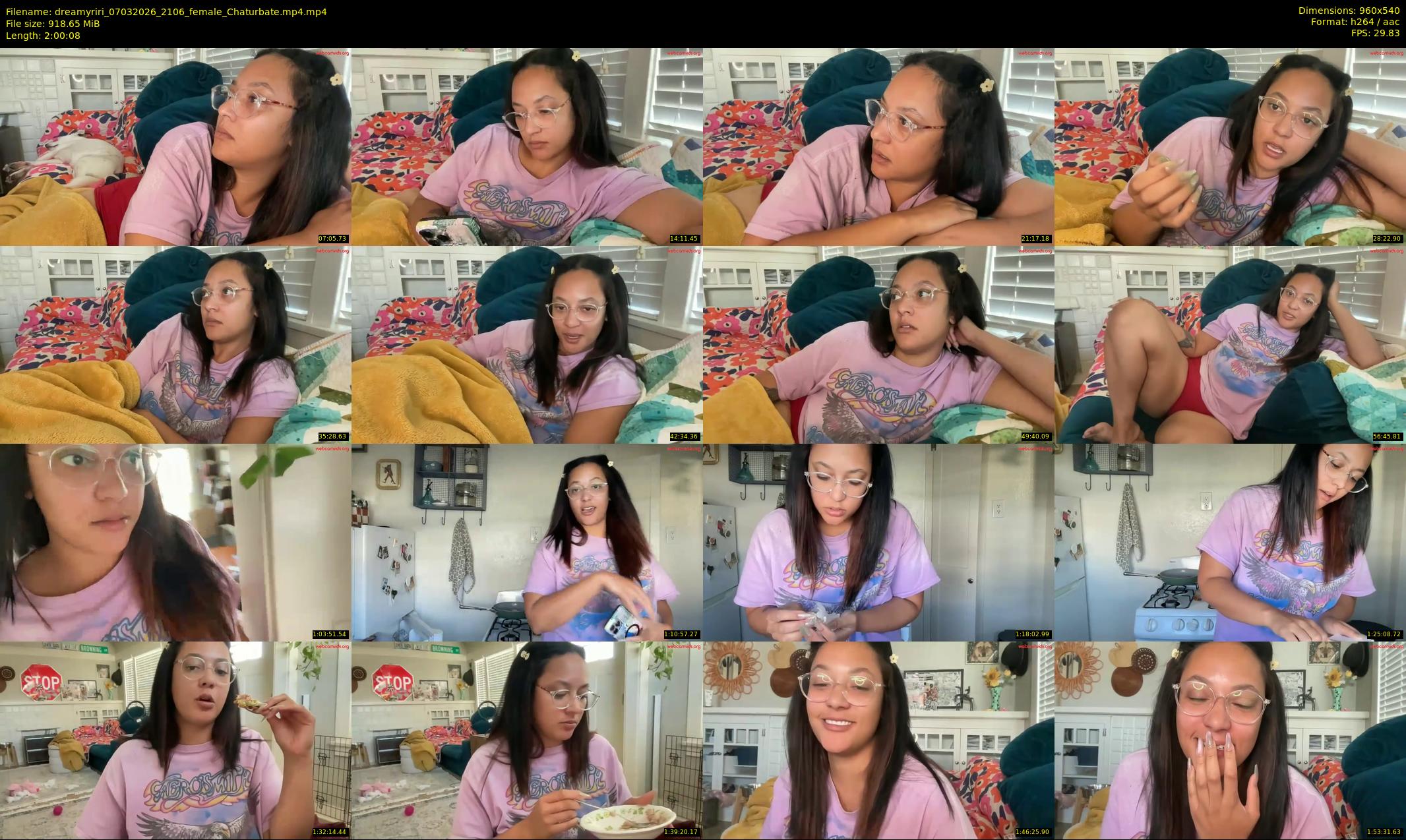 dreamyriri — 121 minute Chaturbate female cam show recording, 480p, Mar 7, 2026