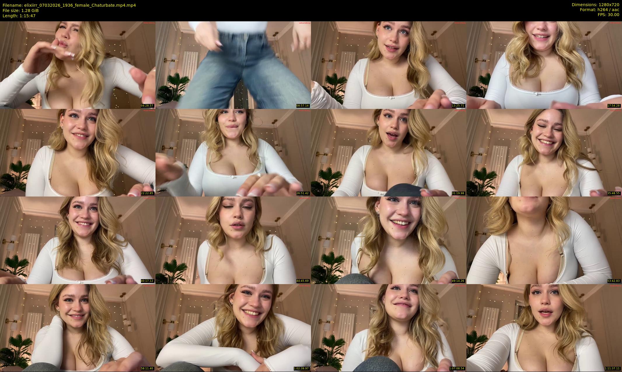 elixiirr — 76 minute Chaturbate female cam show recording, 720p, Mar 7, 2026