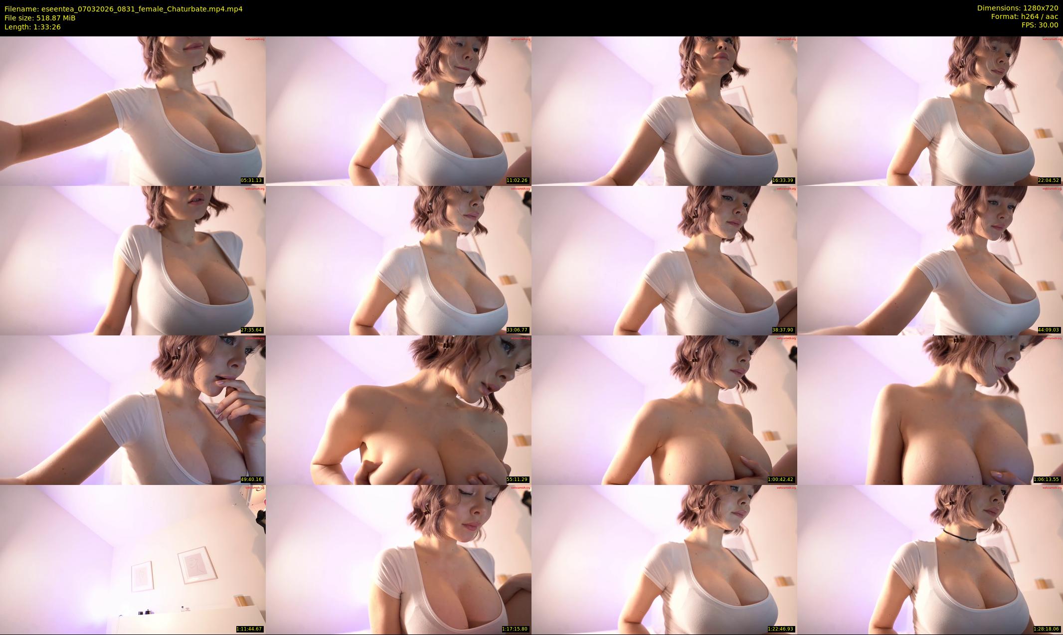 eseentea — 94 minute Chaturbate female cam show recording, 720p, Mar 7, 2026
