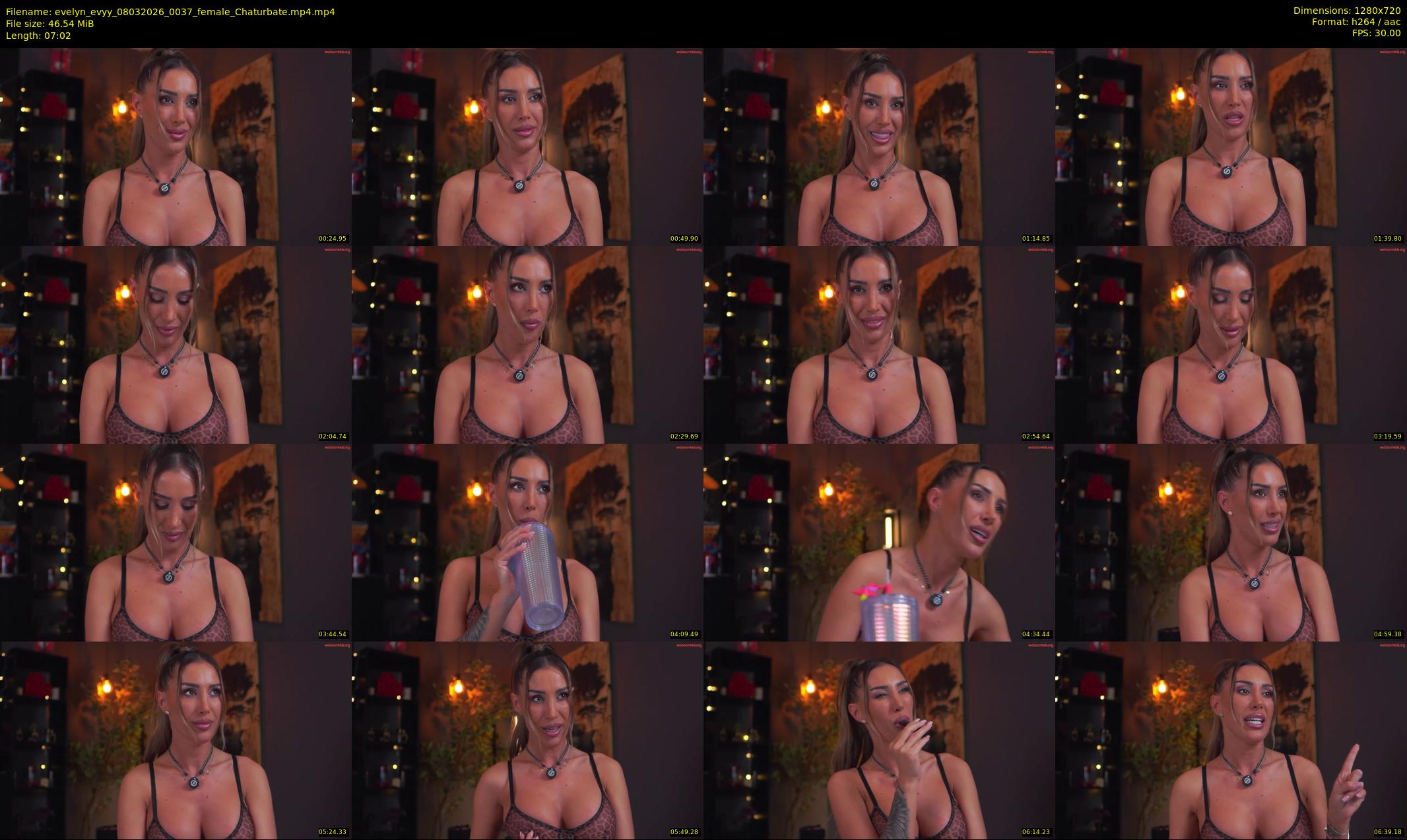 evelyn_evyy — 8 minute Chaturbate female cam show recording, 720p, Mar 8, 2026
