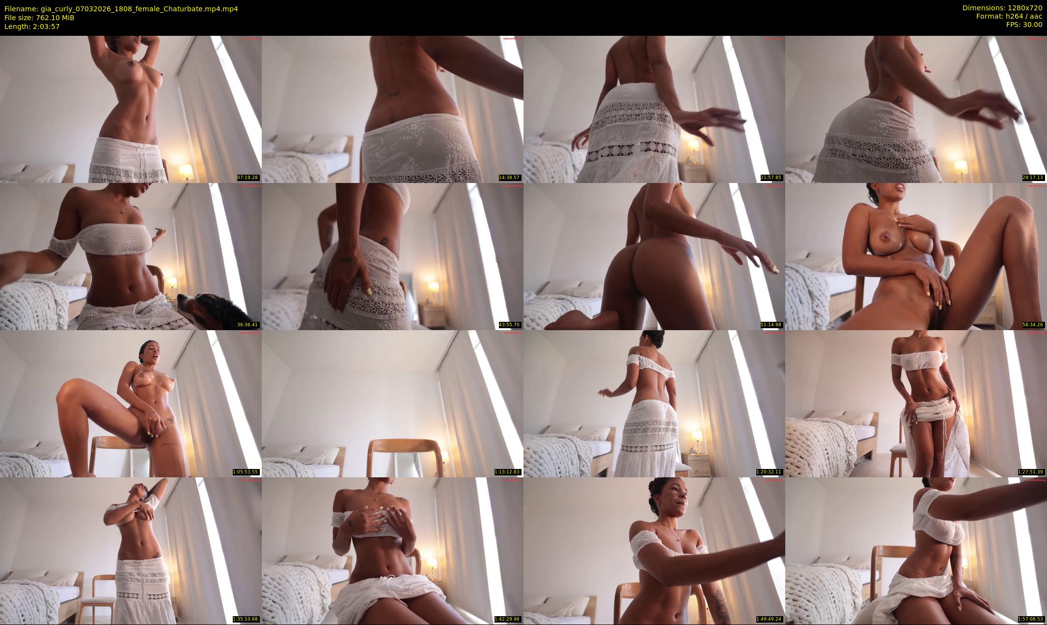 gia_curly — 124 minute Chaturbate female cam show recording, 720p, Mar 7, 2026