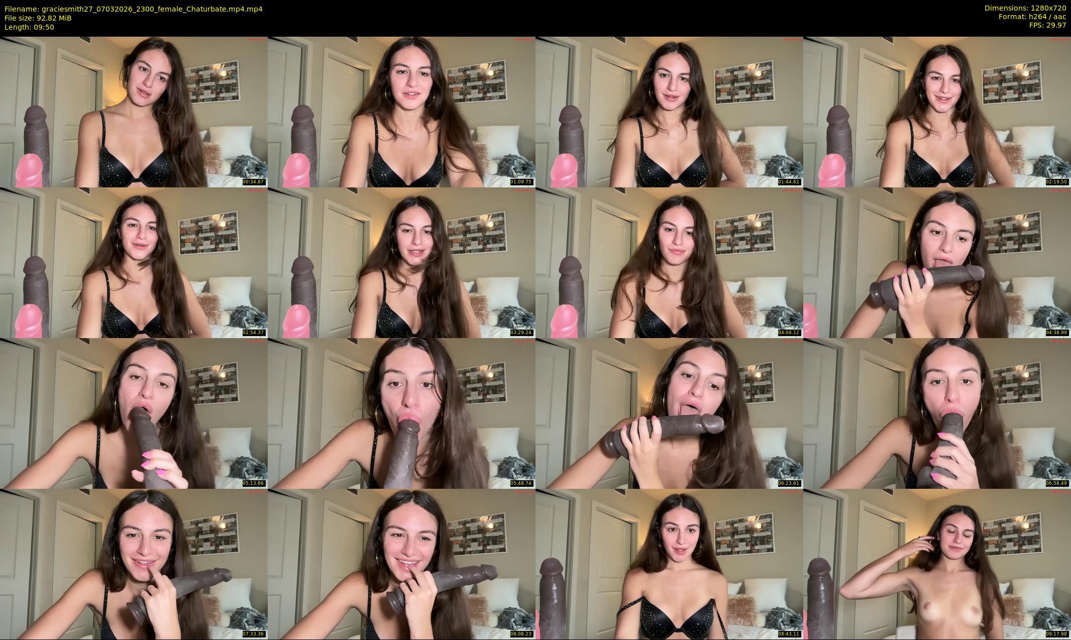 graciesmith27 — 10 minute Chaturbate female cam show recording, 720p, Mar 7, 2026