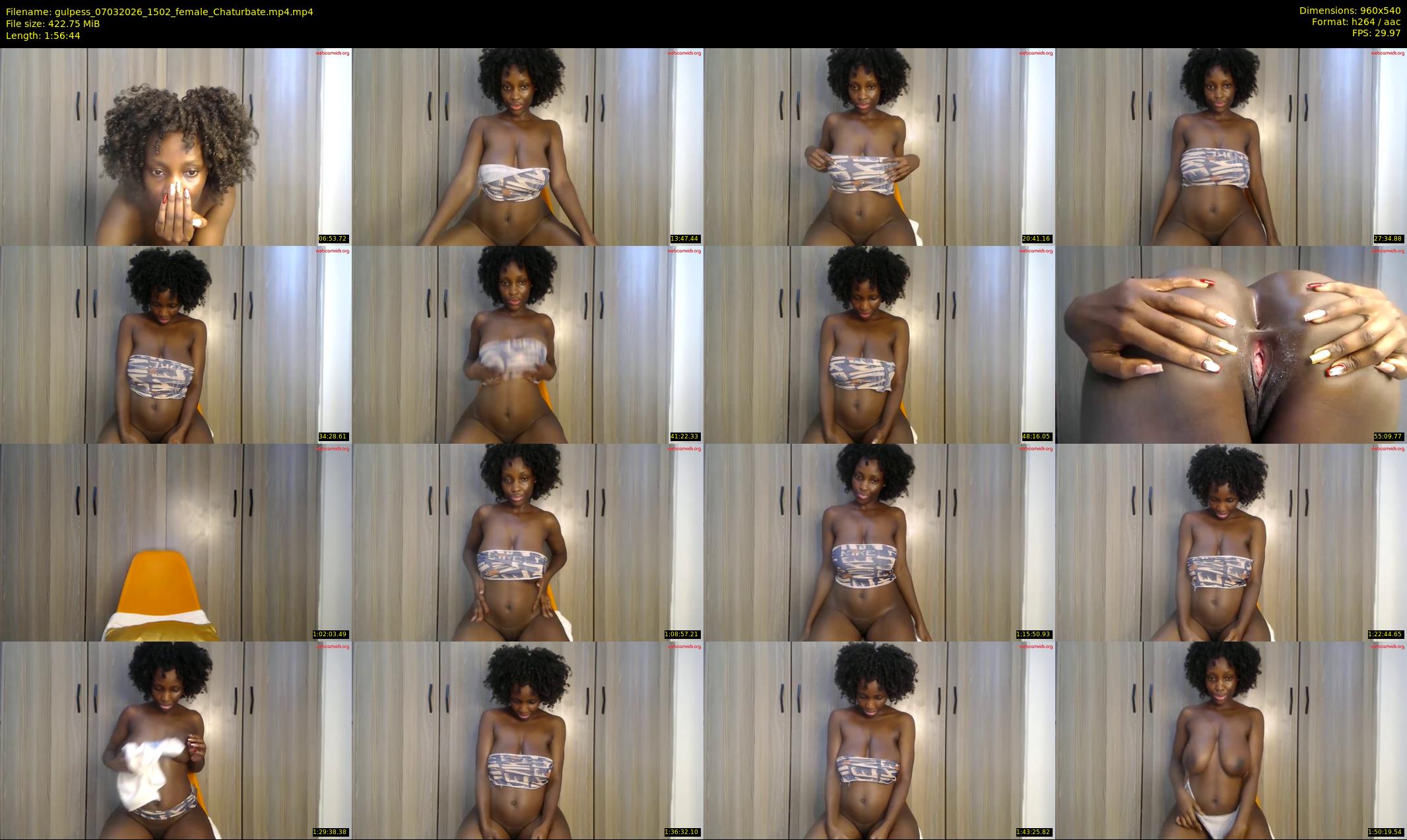 gulpess — 117 minute Chaturbate female cam show recording, 480p, Mar 7, 2026
