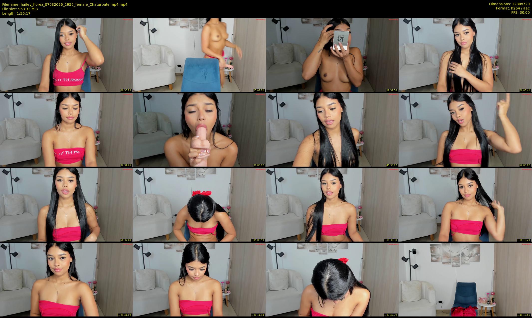 hailey_florez — 111 minute Chaturbate female cam show recording, 720p, Mar 7, 2026