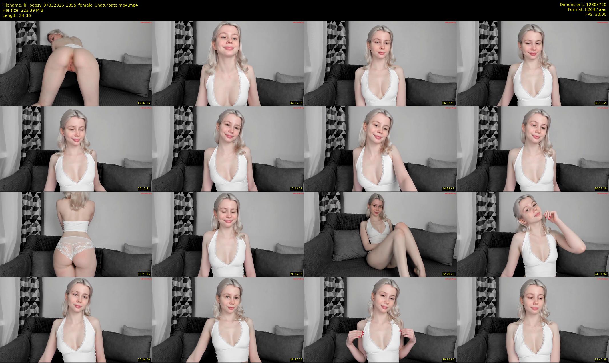 hi_popsy — 35 minute Chaturbate female cam show recording, 720p, Mar 7, 2026