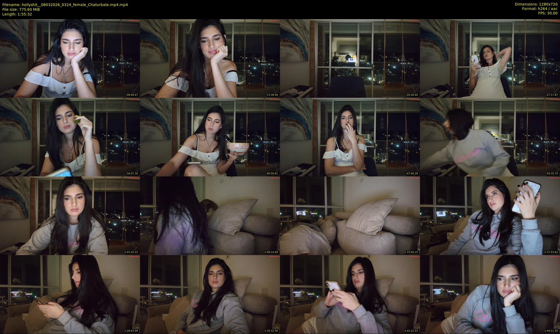 hollyshit_ — 116 minute Chaturbate female cam show recording, 720p, Mar 8, 2026