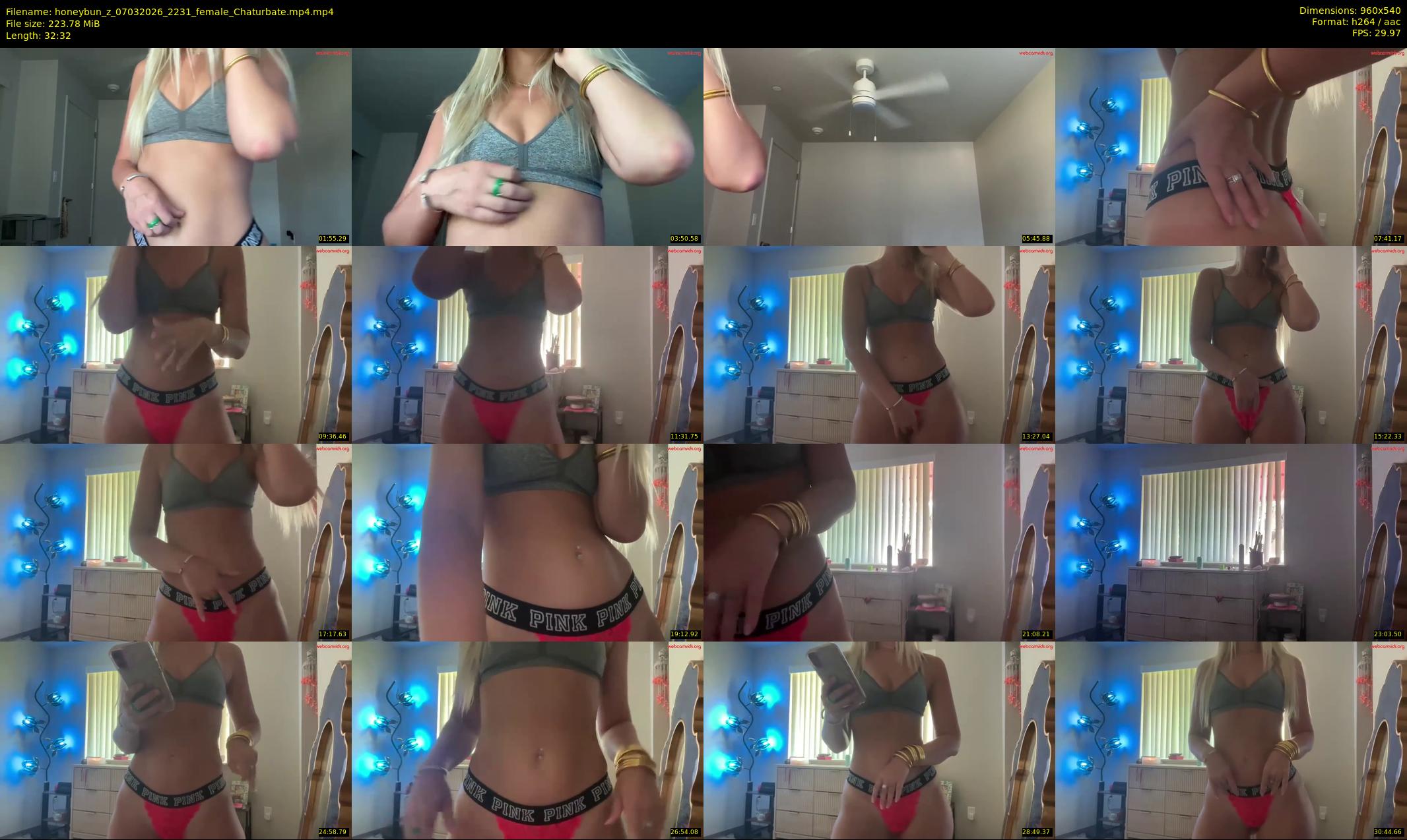 honeybun_z — 33 minute Chaturbate female cam show recording, 480p, Mar 7, 2026