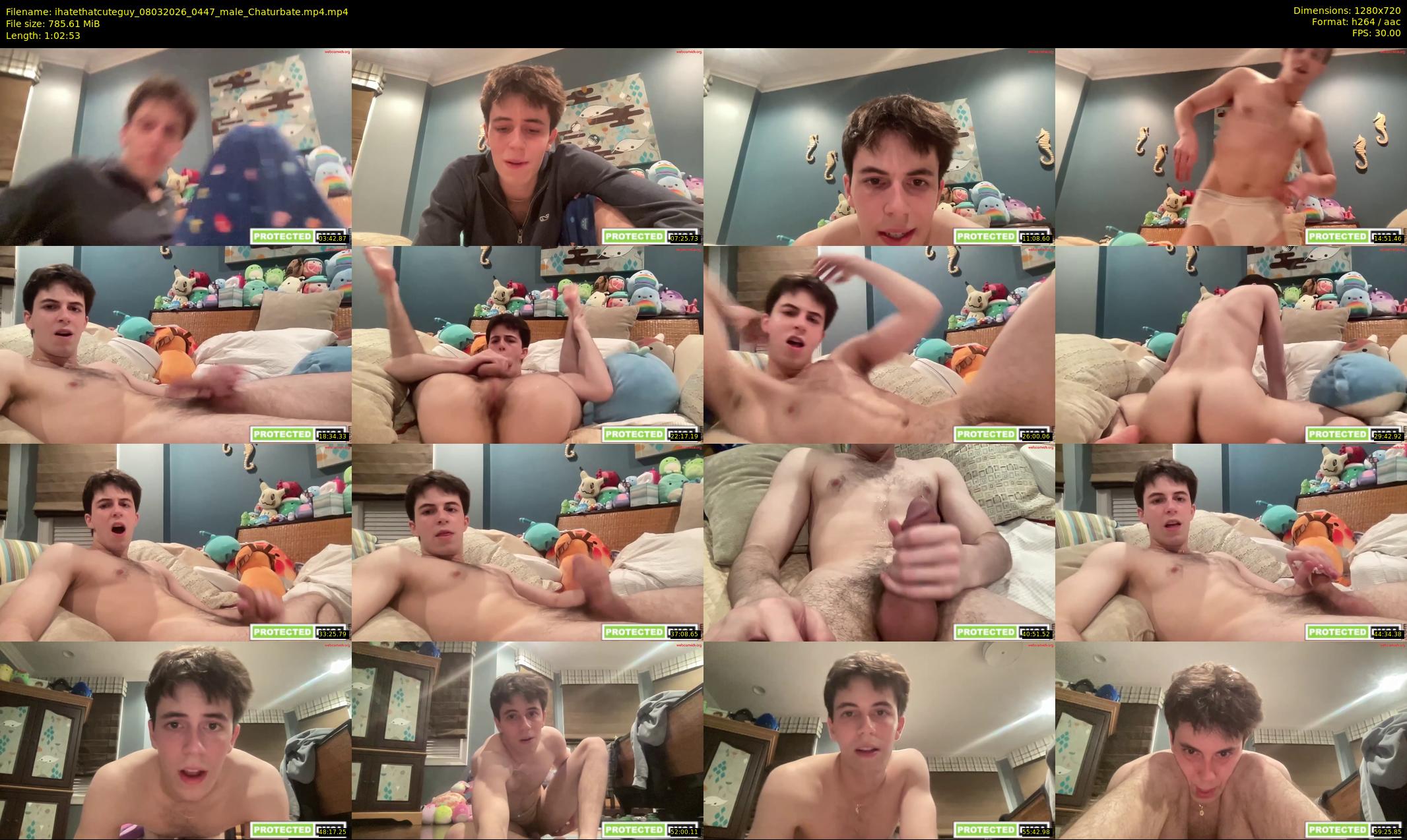 ihatethatcuteguy — 63 minute Chaturbate male cam show recording, 720p, Mar 8, 2026