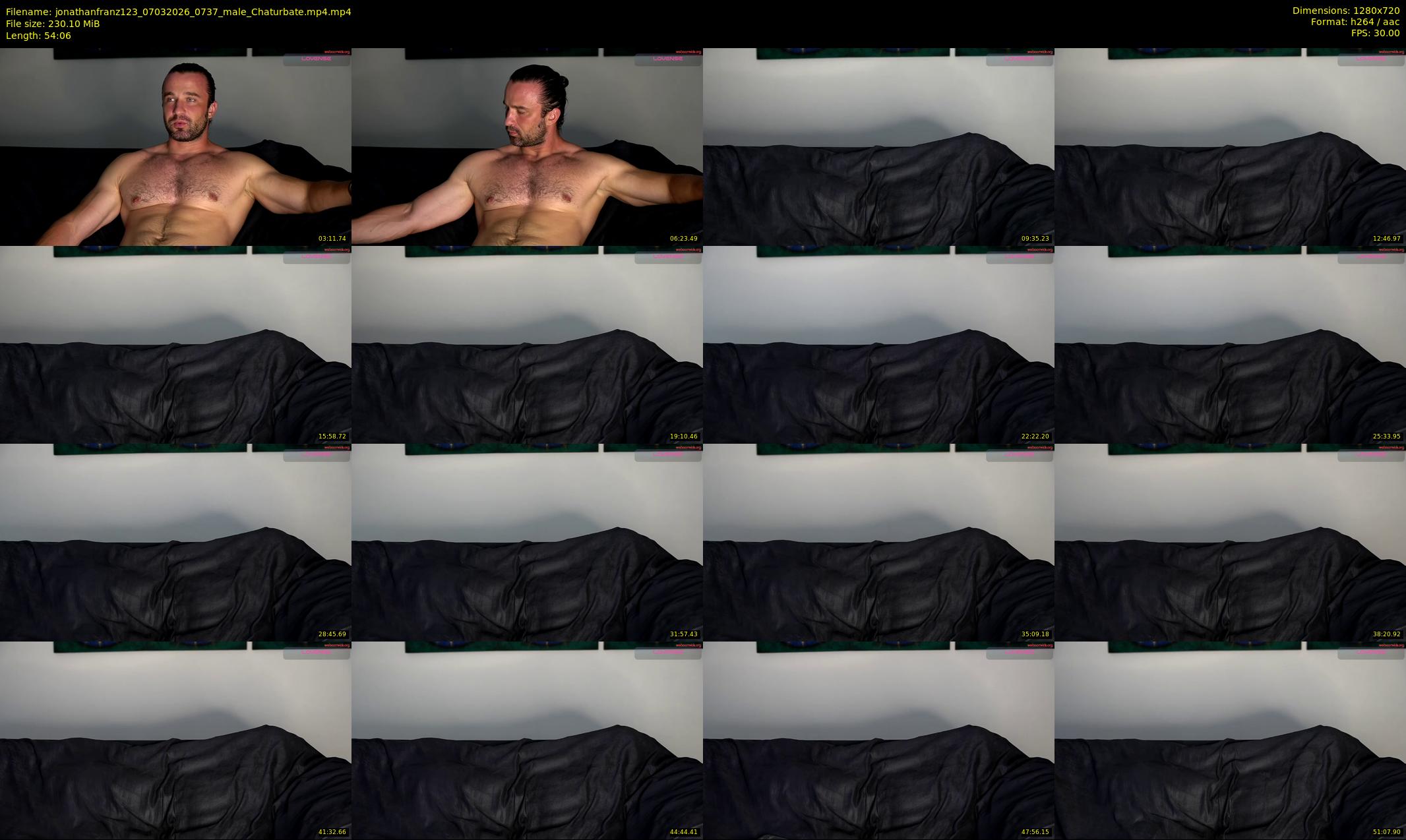 jonathanfranz123 — 55 minute Chaturbate male cam show recording, 720p, Mar 7, 2026