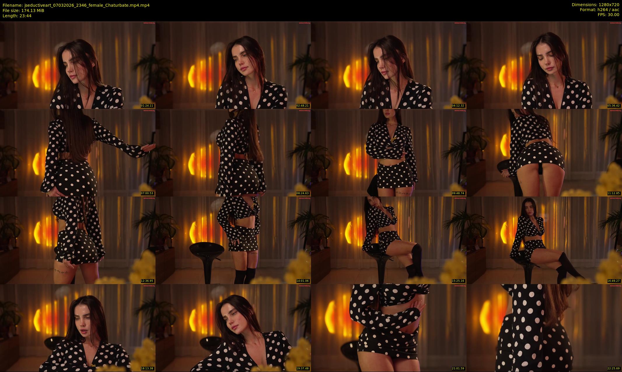 jseductiveart — 24 minute Chaturbate female cam show recording, 720p, Mar 7, 2026