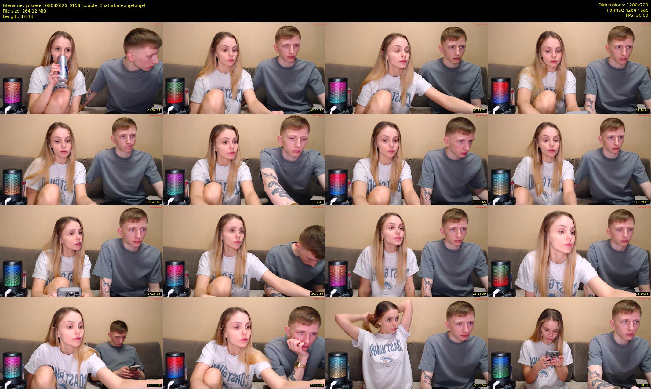 julsweet — 33 minute Chaturbate male cam show recording, 720p, Mar 8, 2026