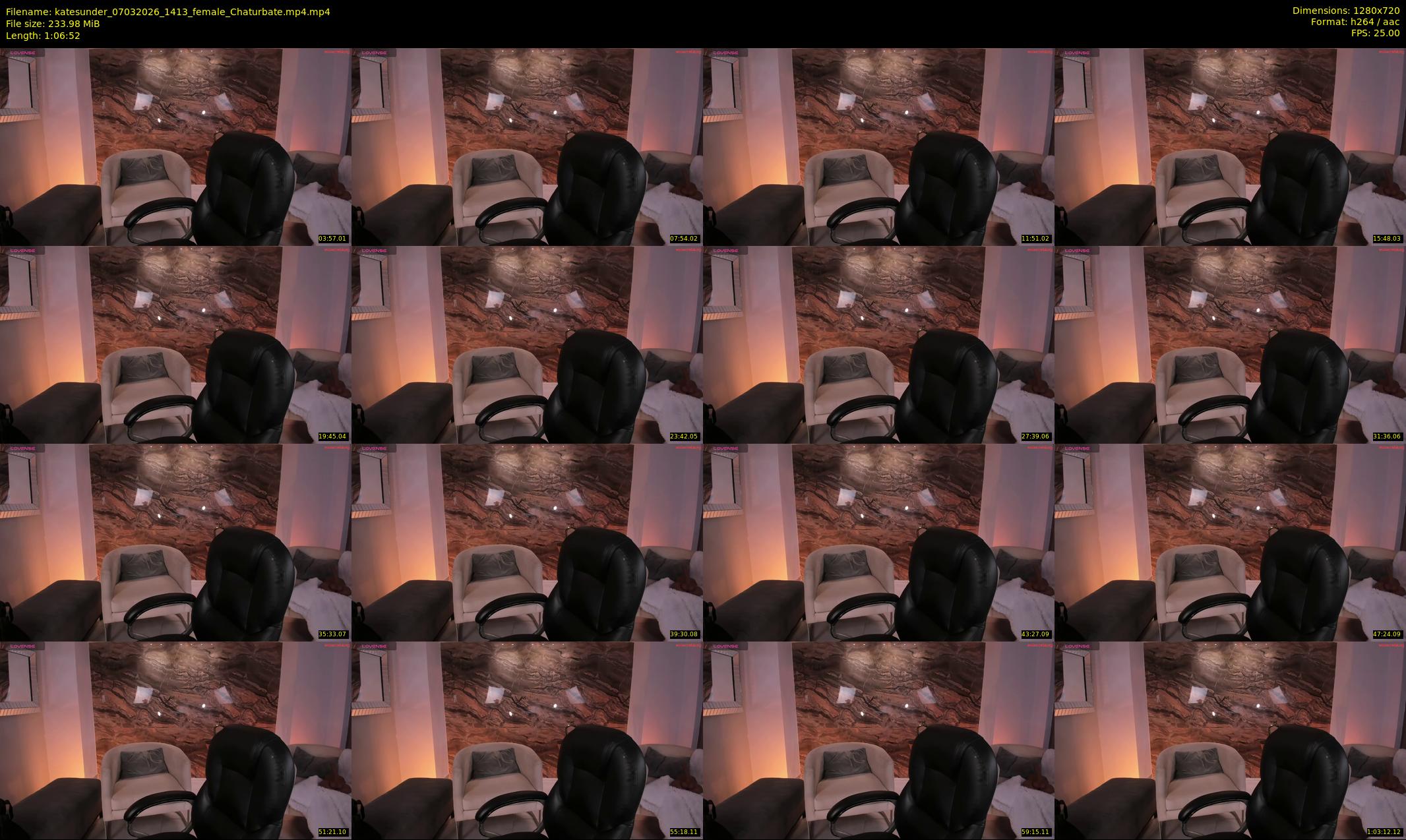 katesunder — 67 minute Chaturbate female cam show recording, 720p, Mar 7, 2026