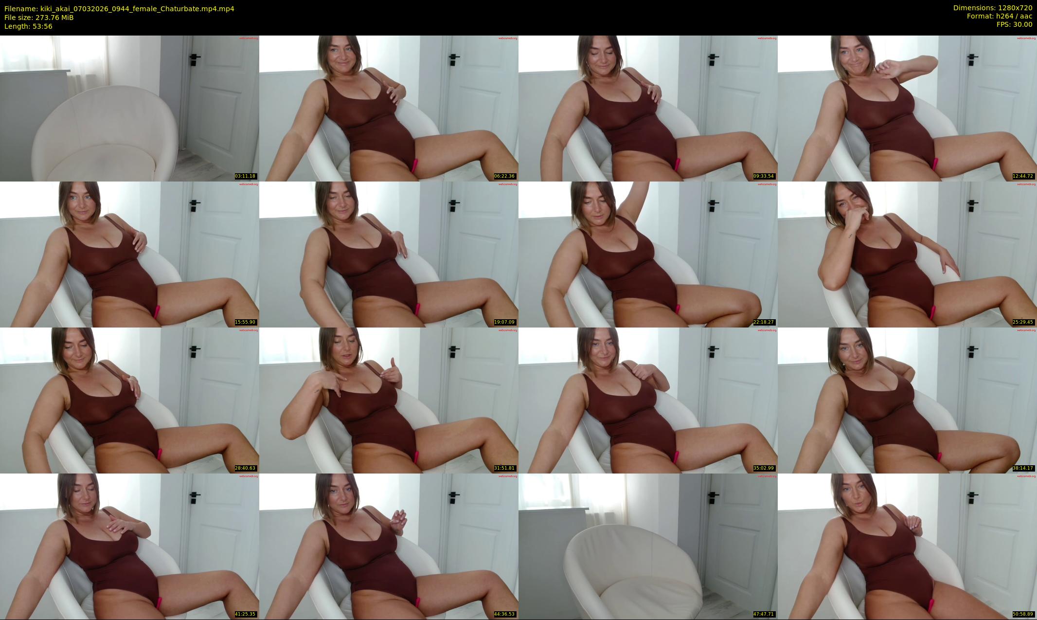 kiki_akai — 54 minute Chaturbate female cam show recording, 720p, Mar 7, 2026