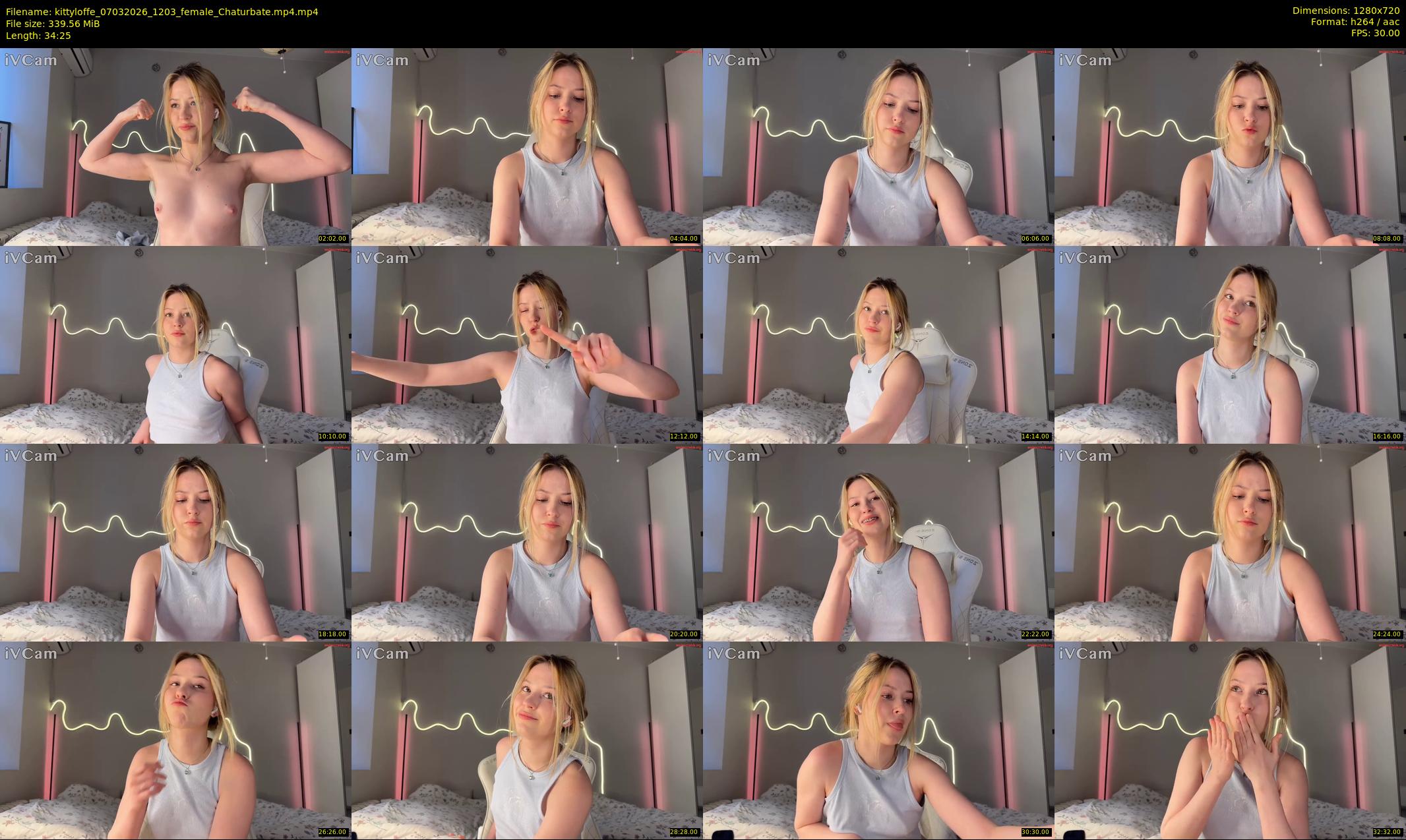 kittyloffe — 35 minute Chaturbate female cam show recording, 720p, Mar 7, 2026