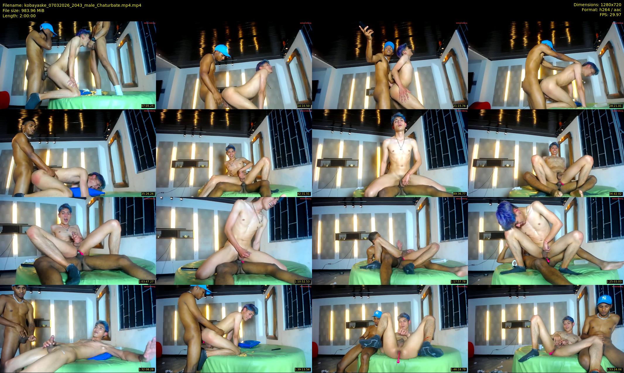 kobayaske — 120 minute Chaturbate male cam show recording, 720p, Mar 7, 2026