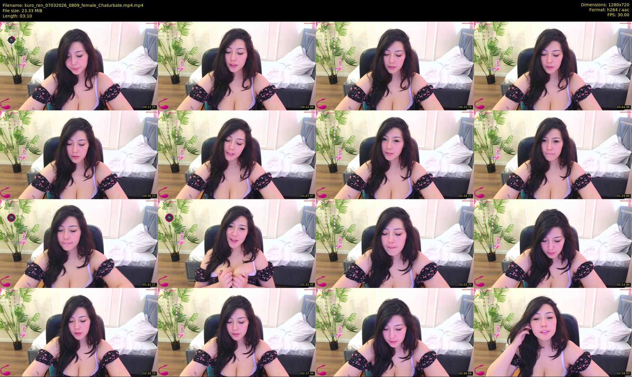 kuro_ren — 4 minute Chaturbate female cam show recording, 720p, Mar 7, 2026