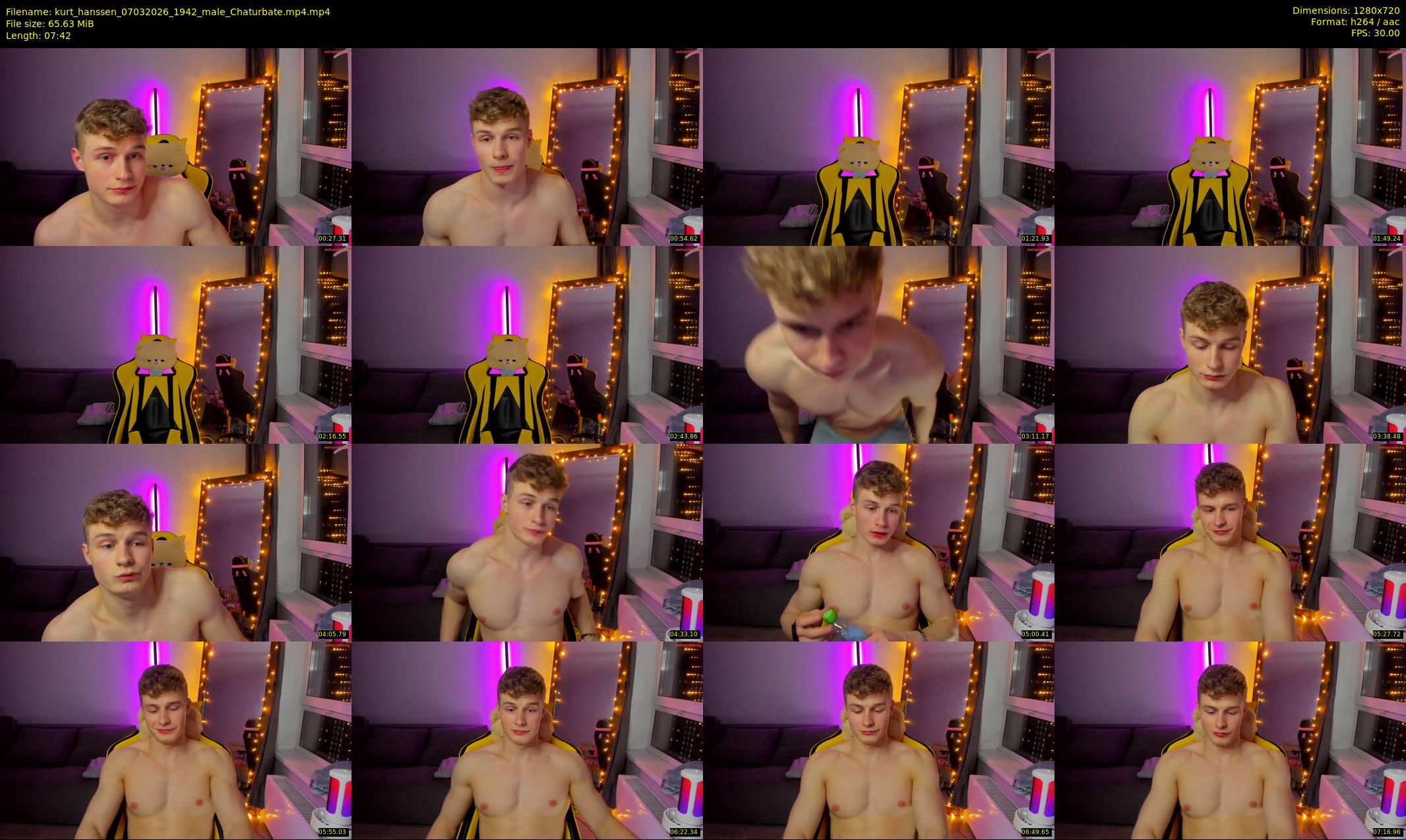 kurt_hanssen — 8 minute Chaturbate male cam show recording, 720p, Mar 7, 2026